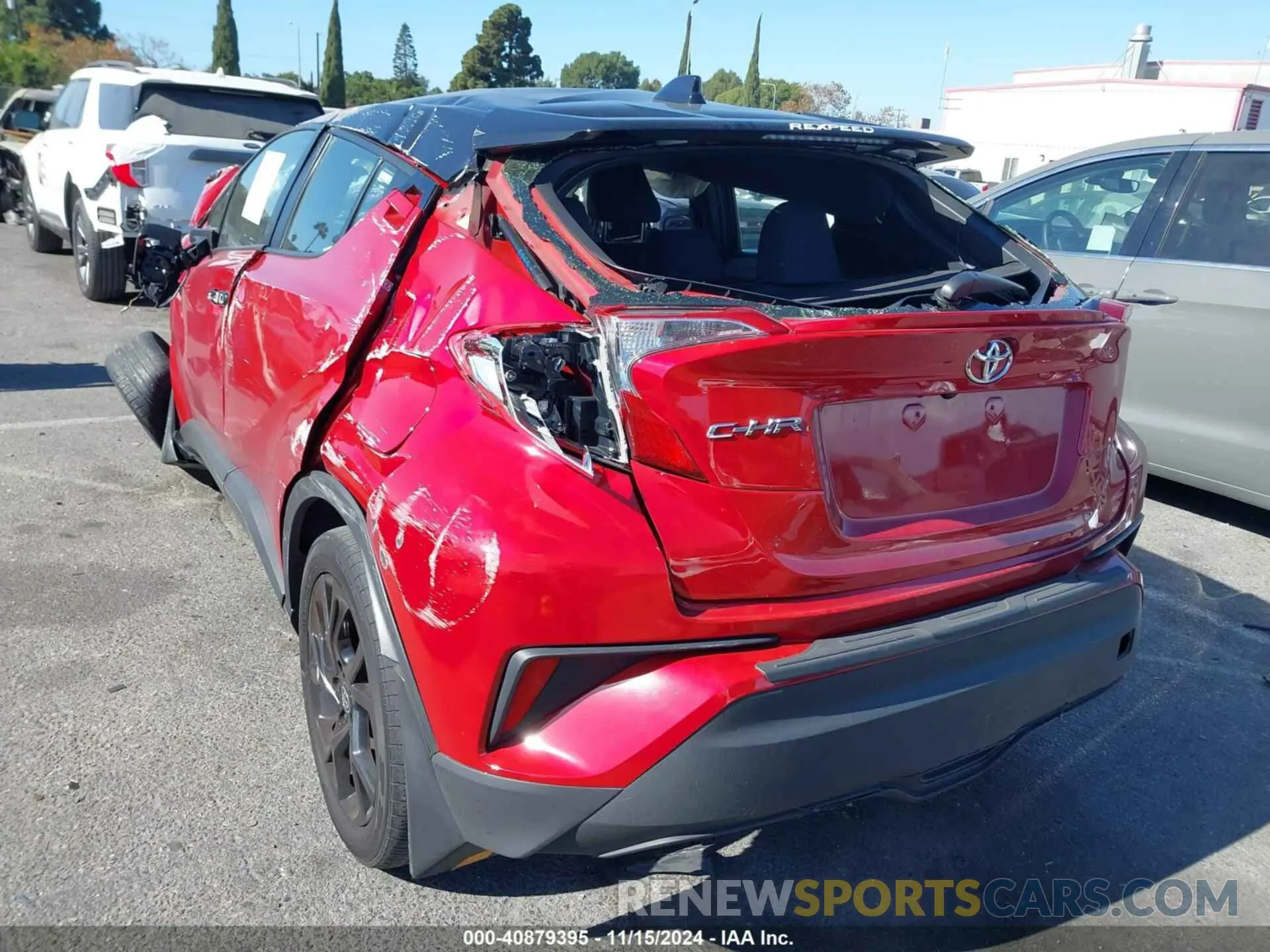 3 Фотография поврежденного автомобиля JTNKHMBX3M1125380 TOYOTA C-HR 2021