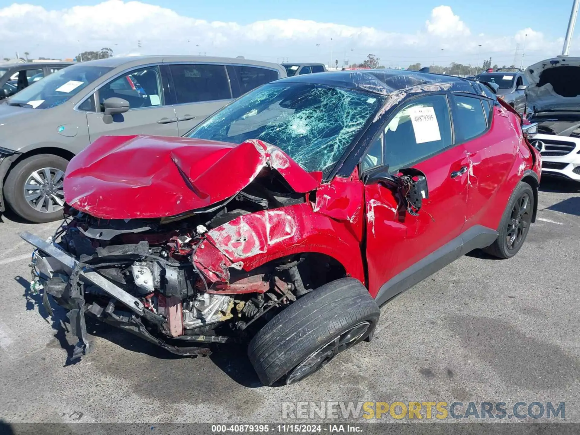 6 Фотография поврежденного автомобиля JTNKHMBX3M1125380 TOYOTA C-HR 2021