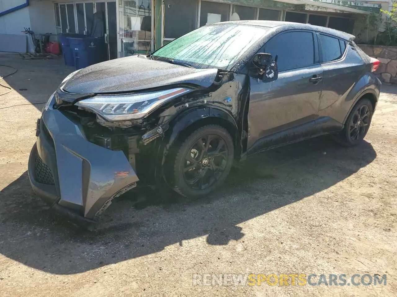 1 Photograph of a damaged car JTNKHMBX3M1127307 TOYOTA C-HR 2021