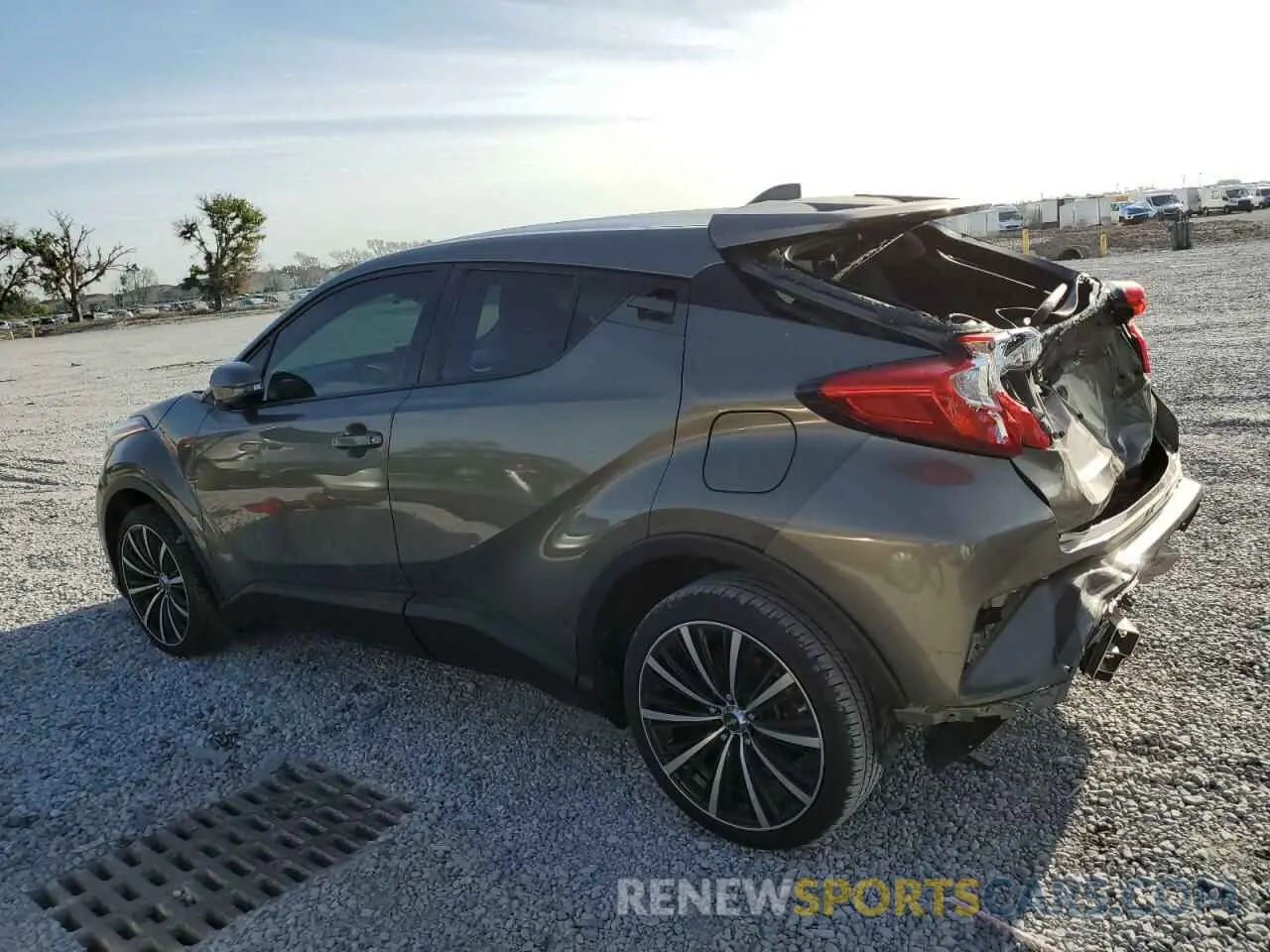 2 Фотография поврежденного автомобиля JTNKHMBX4M1107065 TOYOTA C-HR 2021