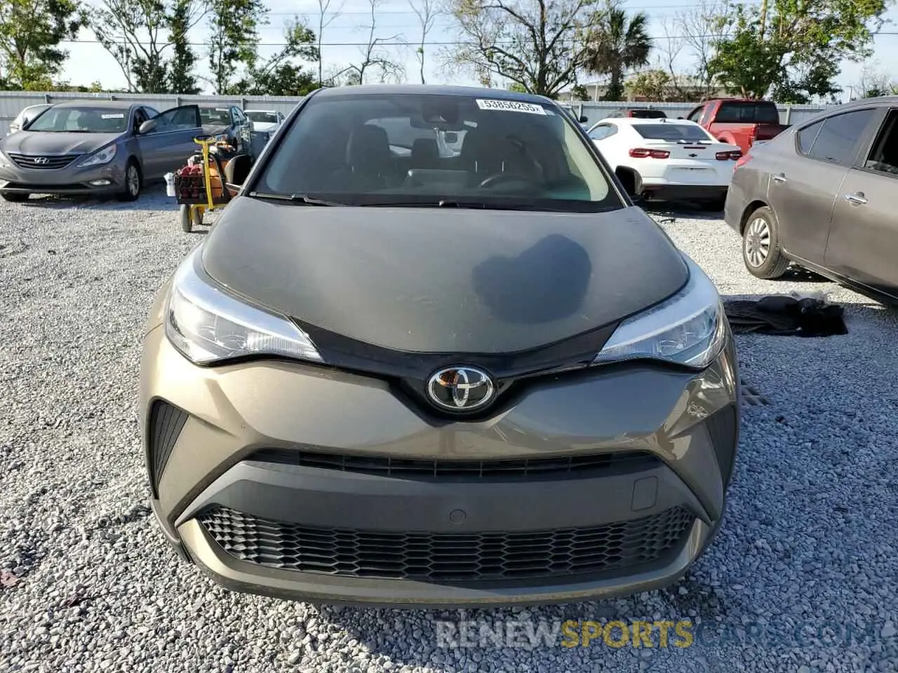 5 Фотография поврежденного автомобиля JTNKHMBX4M1107065 TOYOTA C-HR 2021