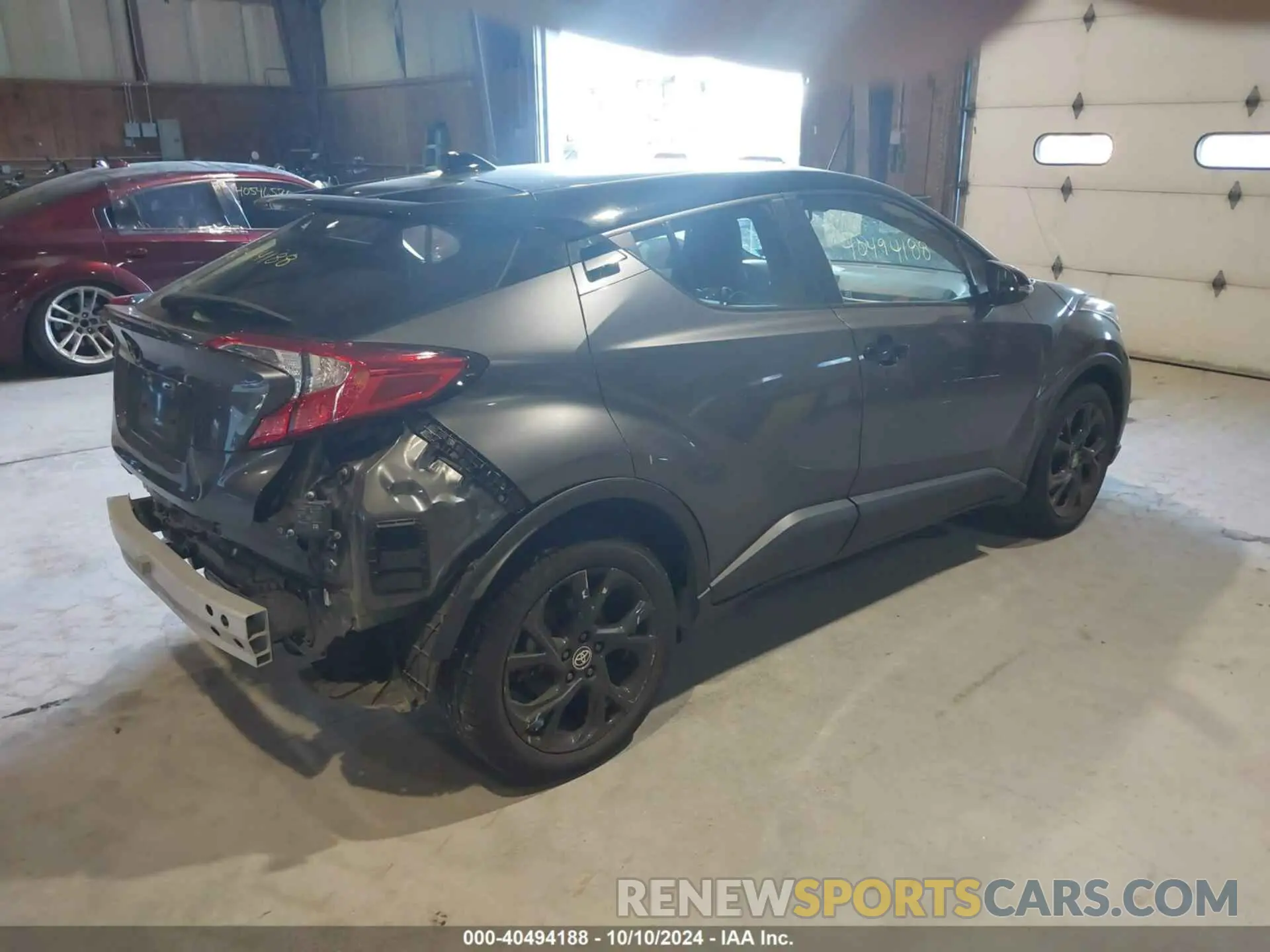 4 Photograph of a damaged car JTNKHMBX4M1122746 TOYOTA C-HR 2021