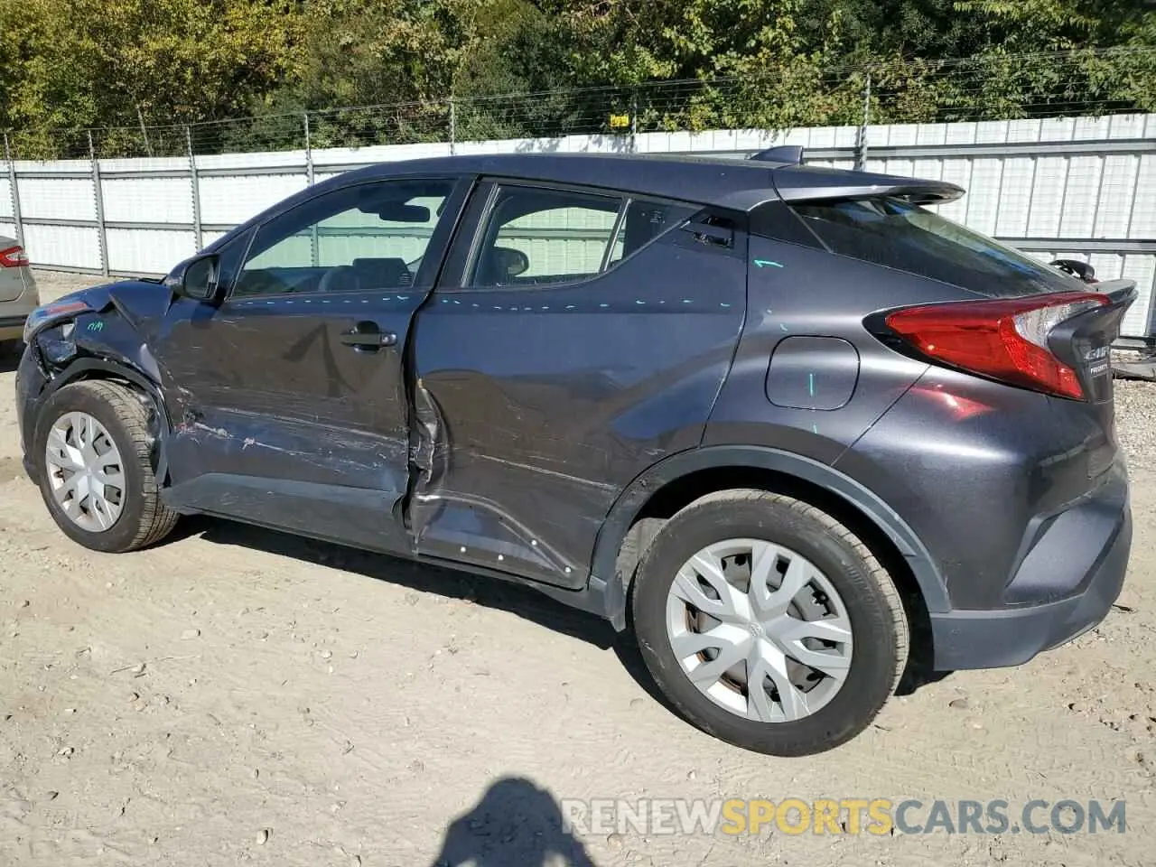 2 Фотография поврежденного автомобиля JTNKHMBX5M1098103 TOYOTA C-HR 2021