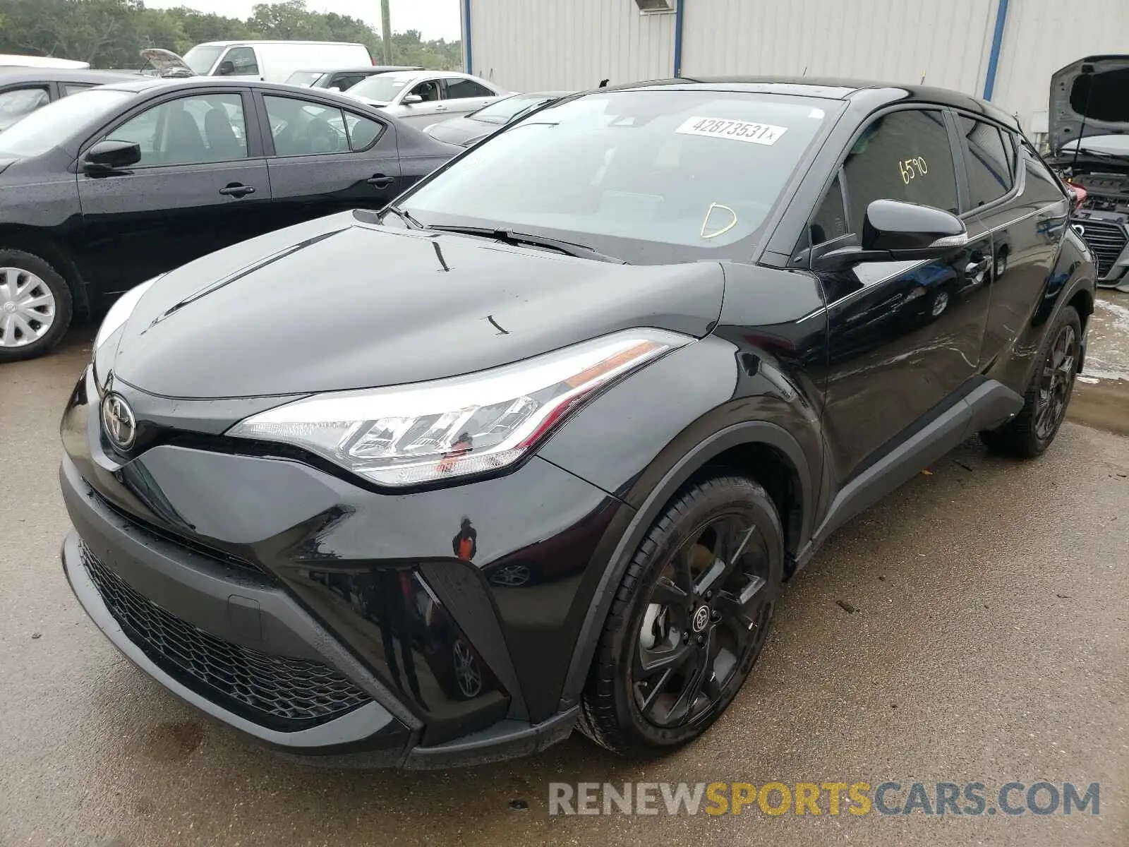 2 Photograph of a damaged car JTNKHMBX5M1101517 TOYOTA C-HR 2021