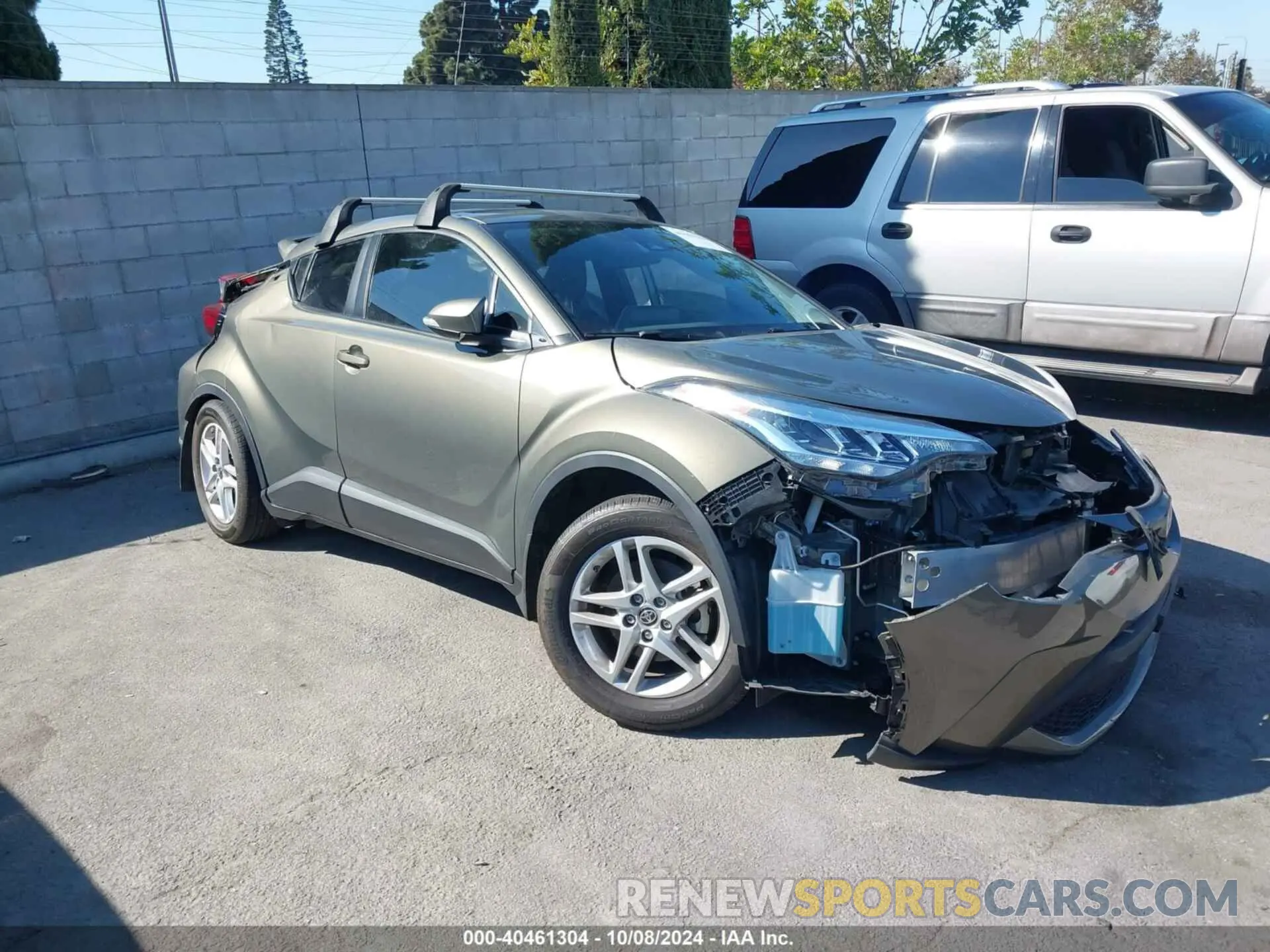 1 Photograph of a damaged car JTNKHMBX5M1110377 TOYOTA C-HR 2021