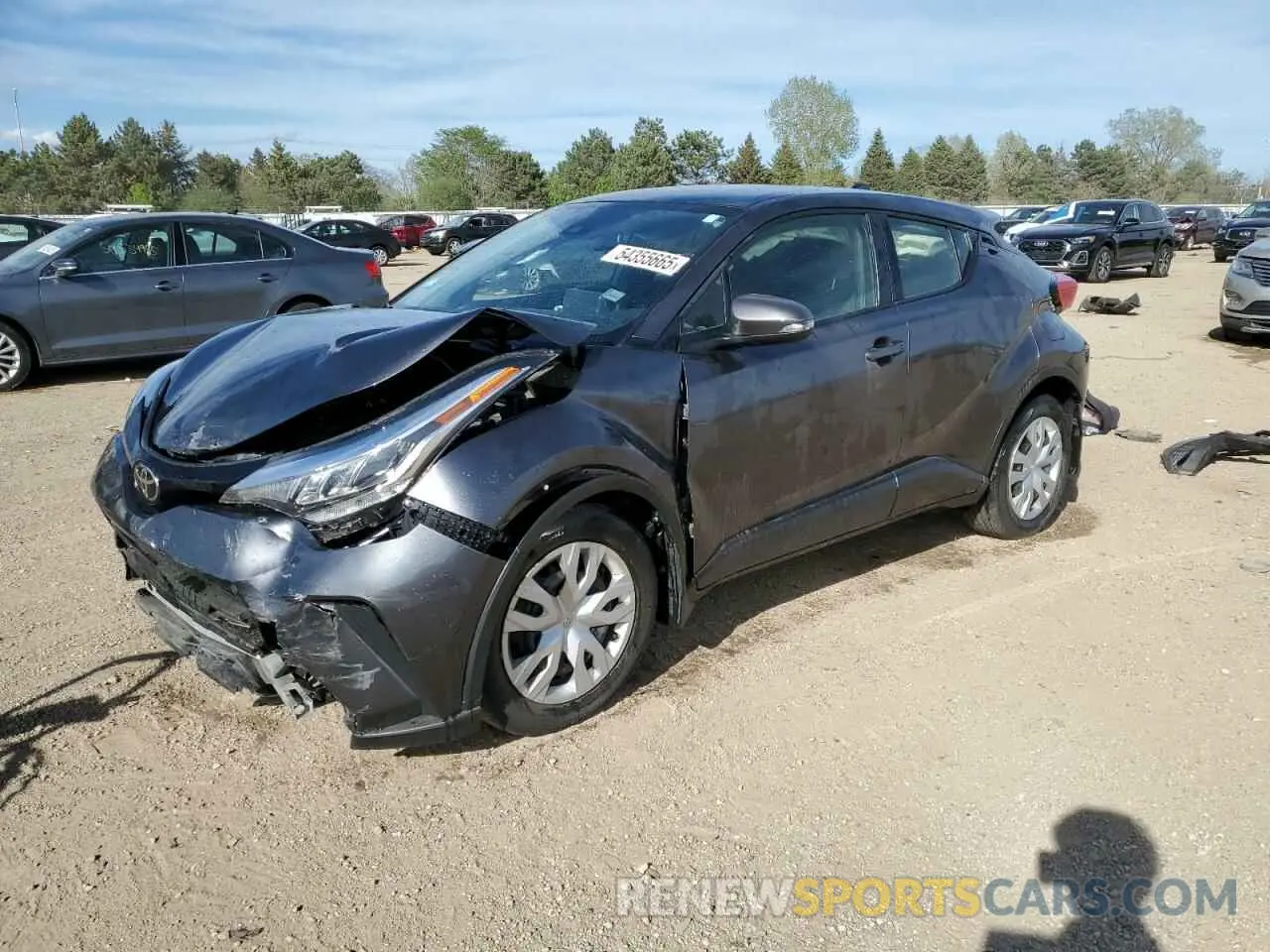 1 Фотография поврежденного автомобиля JTNKHMBX5M1115904 TOYOTA C-HR 2021