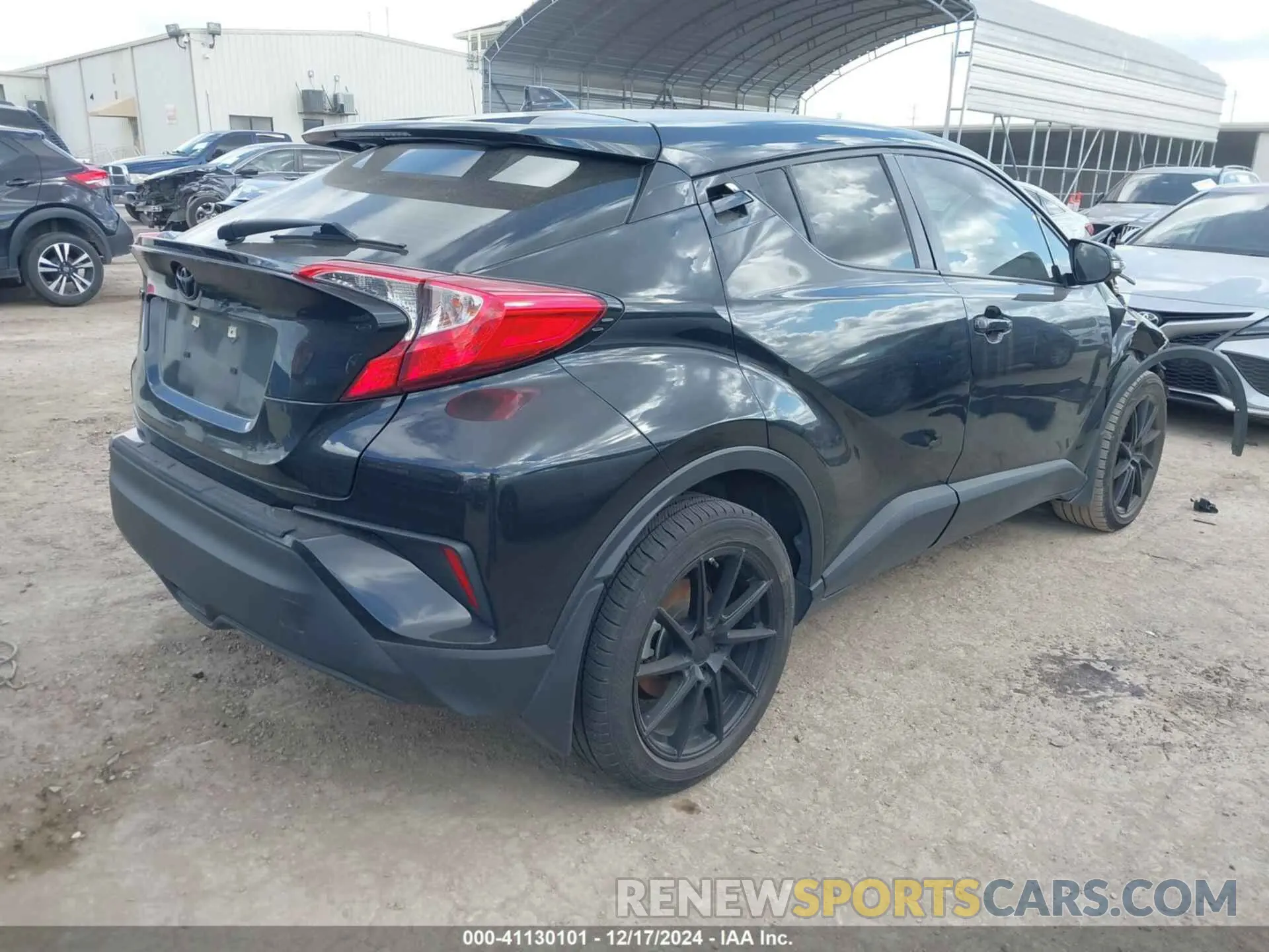 4 Фотография поврежденного автомобиля JTNKHMBX5M1125638 TOYOTA C-HR 2021
