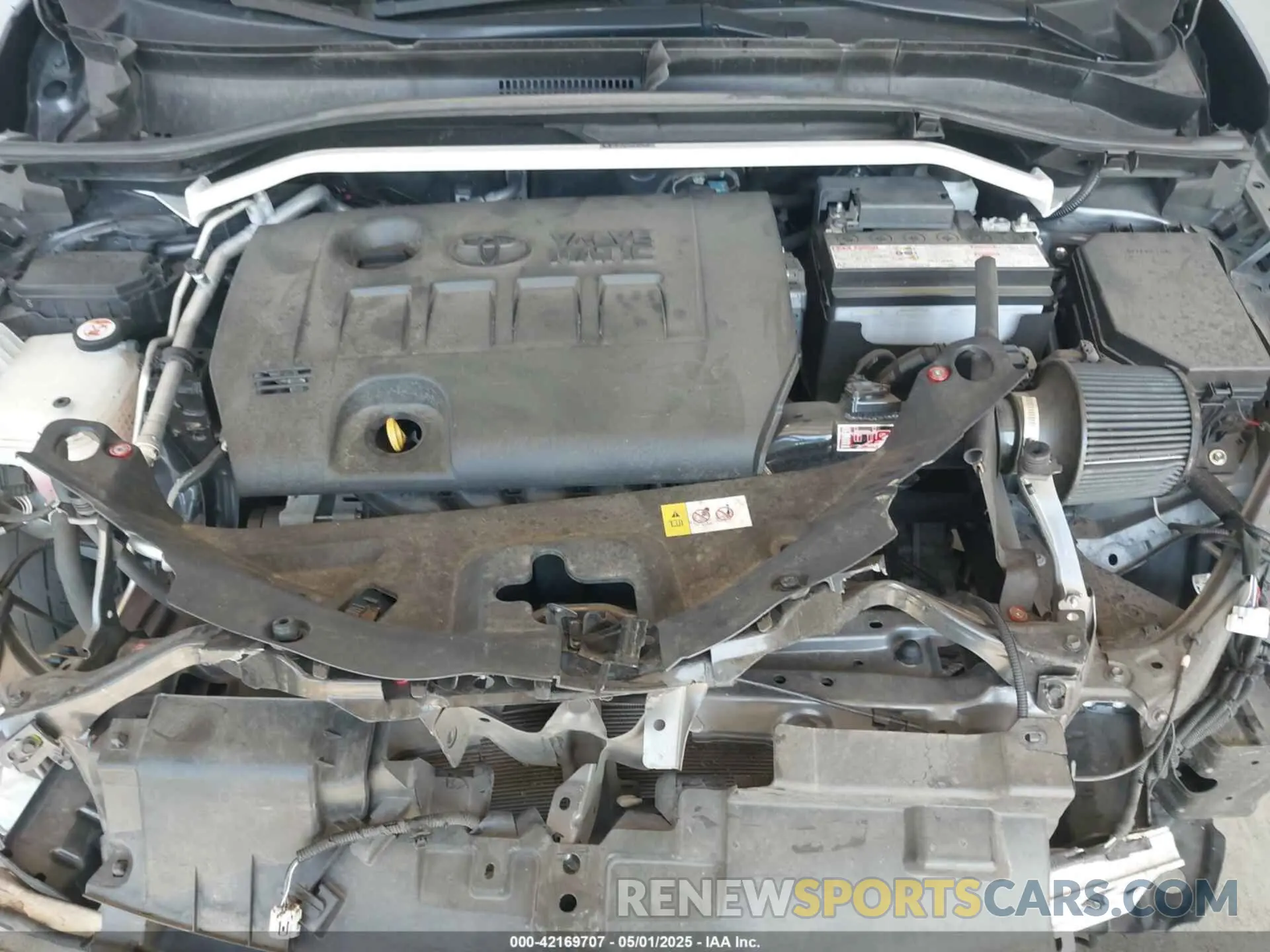 10 Photograph of a damaged car JTNKHMBX5M1129253 TOYOTA C-HR 2021