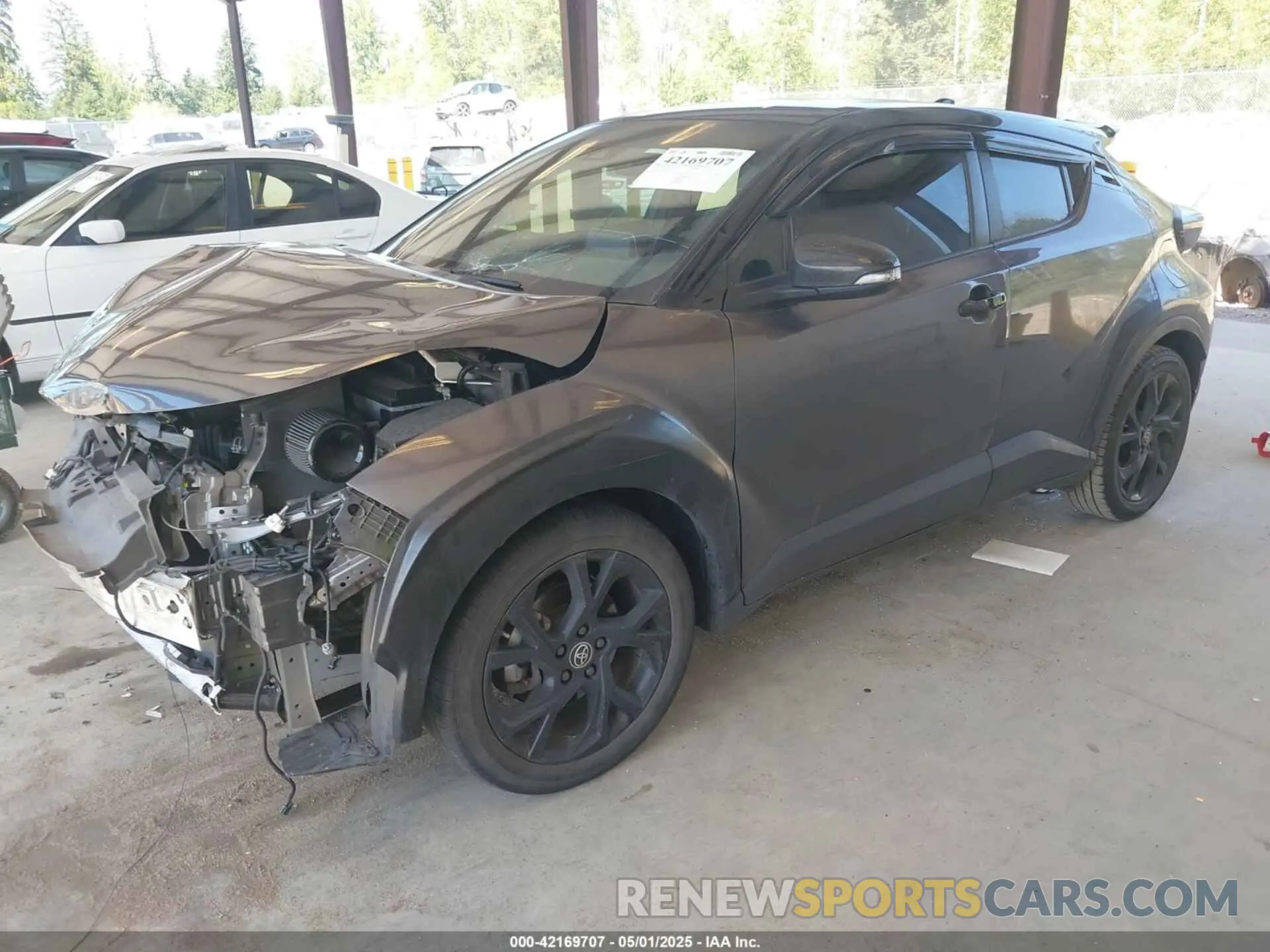 2 Photograph of a damaged car JTNKHMBX5M1129253 TOYOTA C-HR 2021