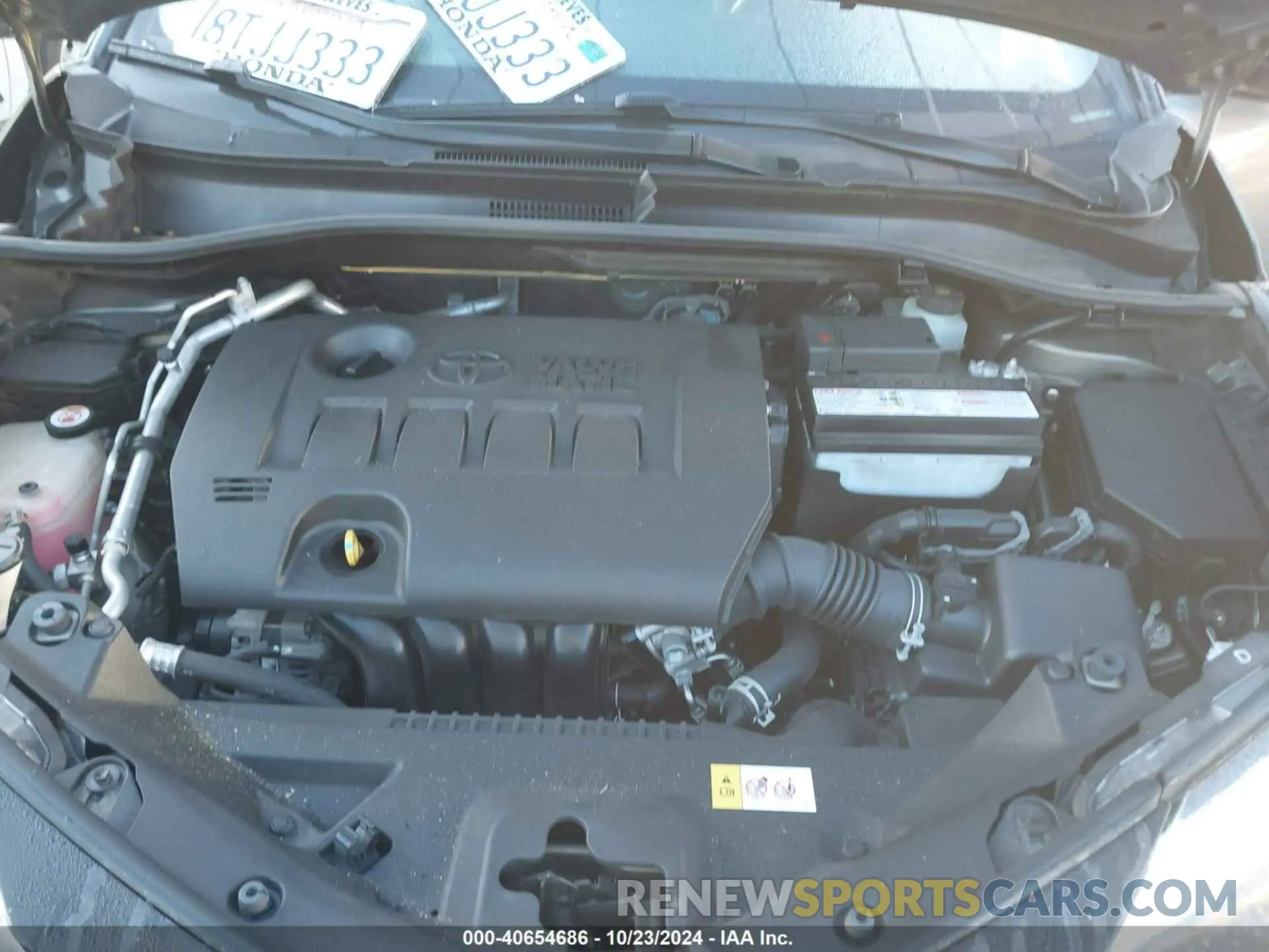 10 Photograph of a damaged car JTNKHMBX6M1097123 TOYOTA C-HR 2021