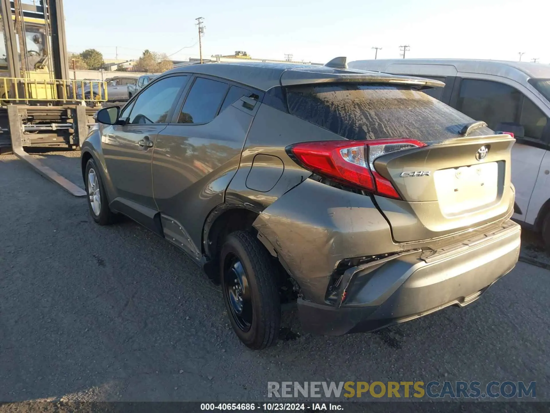 3 Photograph of a damaged car JTNKHMBX6M1097123 TOYOTA C-HR 2021