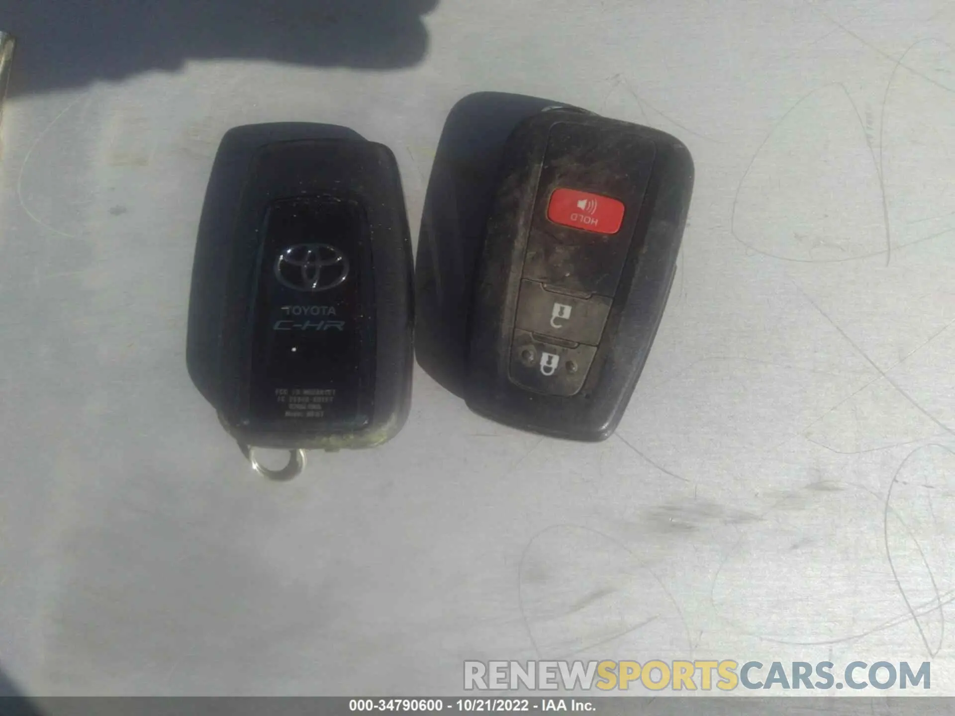 11 Фотография поврежденного автомобиля JTNKHMBX6M1099213 TOYOTA C-HR 2021