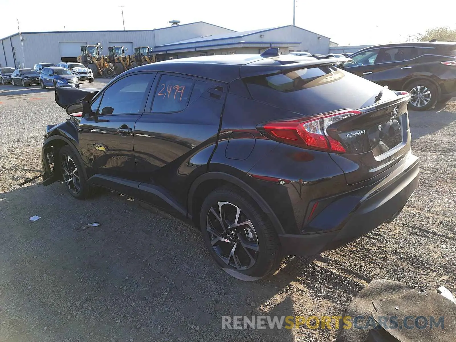 3 Photograph of a damaged car JTNKHMBX6M1103924 TOYOTA C-HR 2021