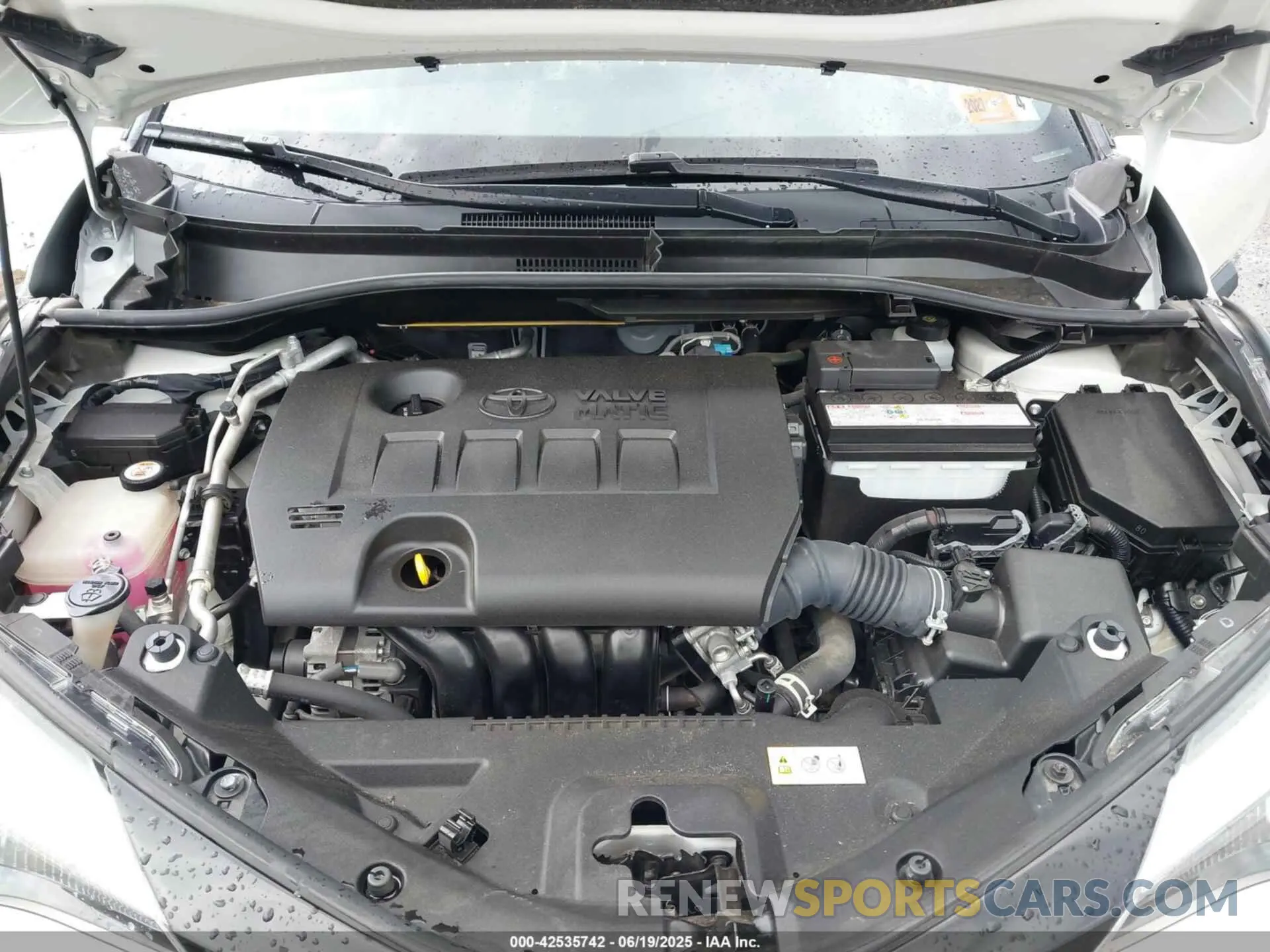 10 Фотография поврежденного автомобиля JTNKHMBX6M1105611 TOYOTA C-HR 2021