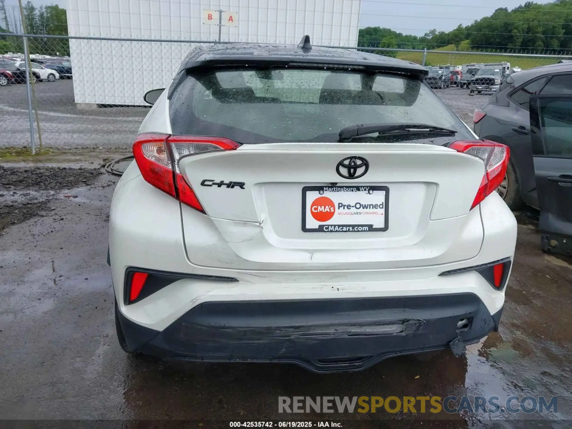 16 Фотография поврежденного автомобиля JTNKHMBX6M1105611 TOYOTA C-HR 2021