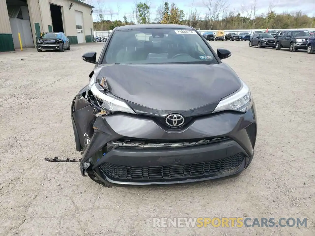 5 Фотография поврежденного автомобиля JTNKHMBX6M1107133 TOYOTA C-HR 2021