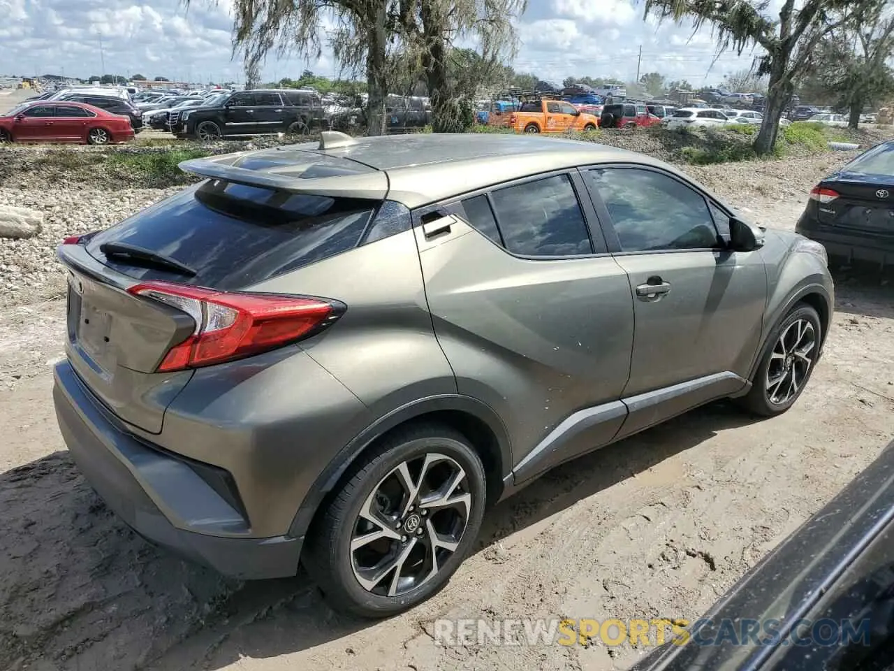 3 Фотография поврежденного автомобиля JTNKHMBX6M1109092 TOYOTA C-HR 2021