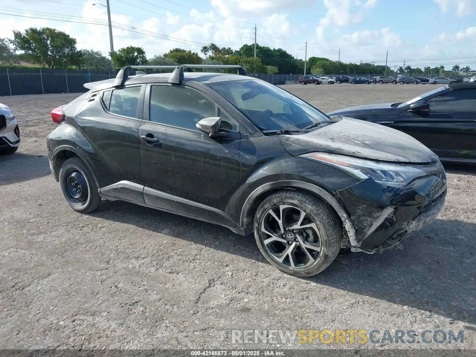 1 Photograph of a damaged car JTNKHMBX6M1110579 TOYOTA C-HR 2021