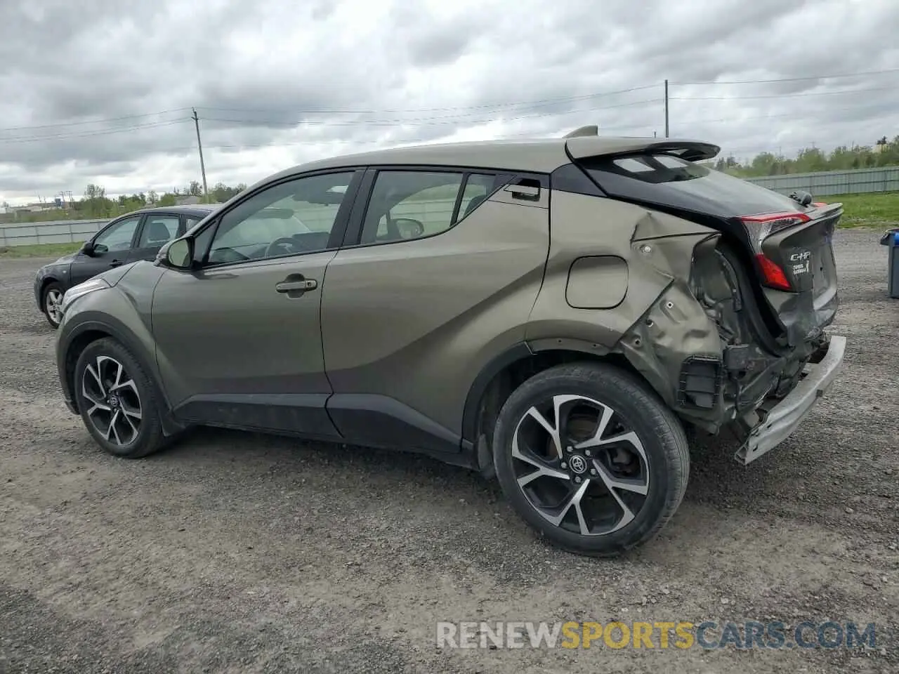 2 Фотография поврежденного автомобиля JTNKHMBX6M1121209 TOYOTA C-HR 2021