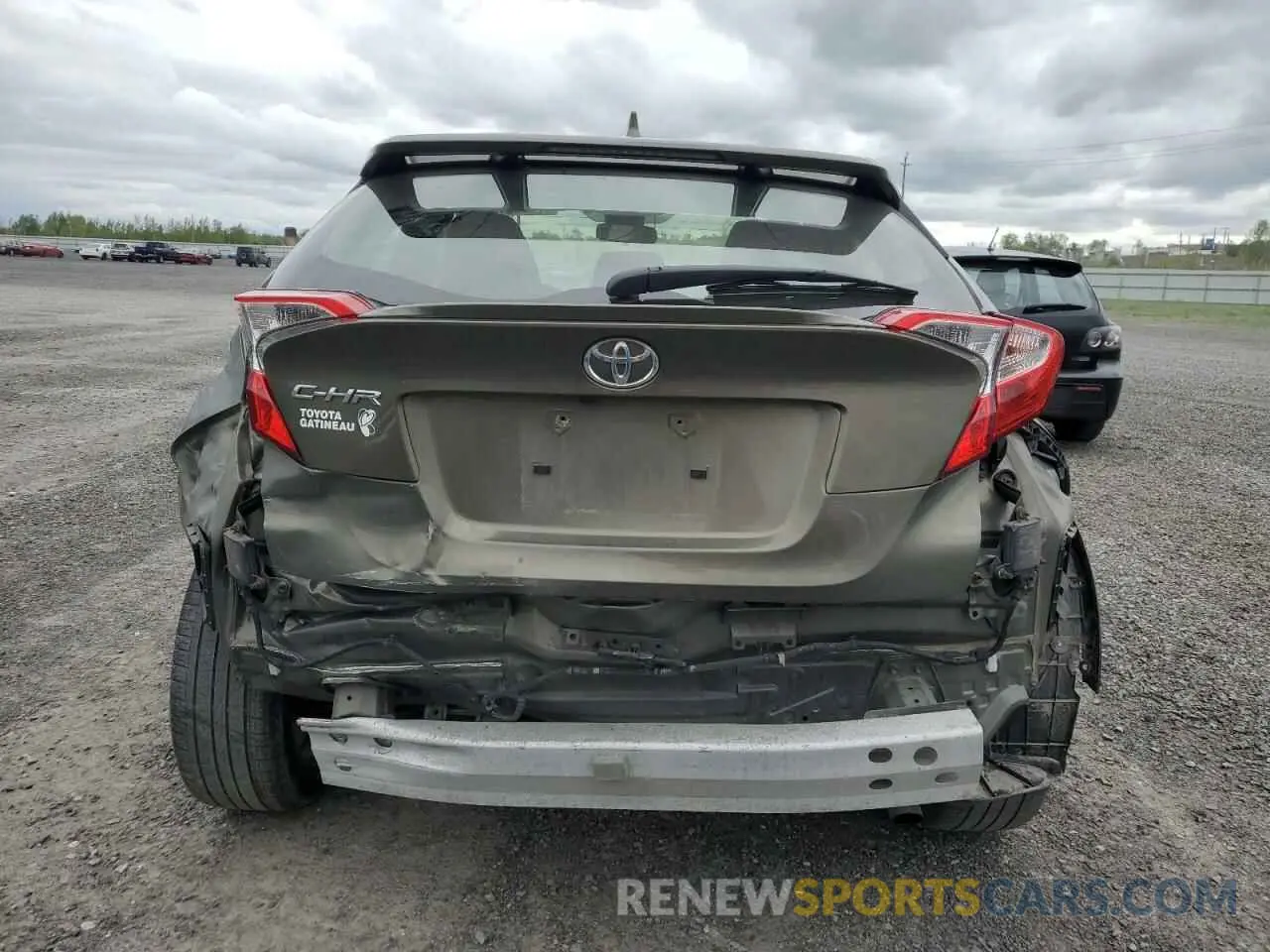 6 Фотография поврежденного автомобиля JTNKHMBX6M1121209 TOYOTA C-HR 2021