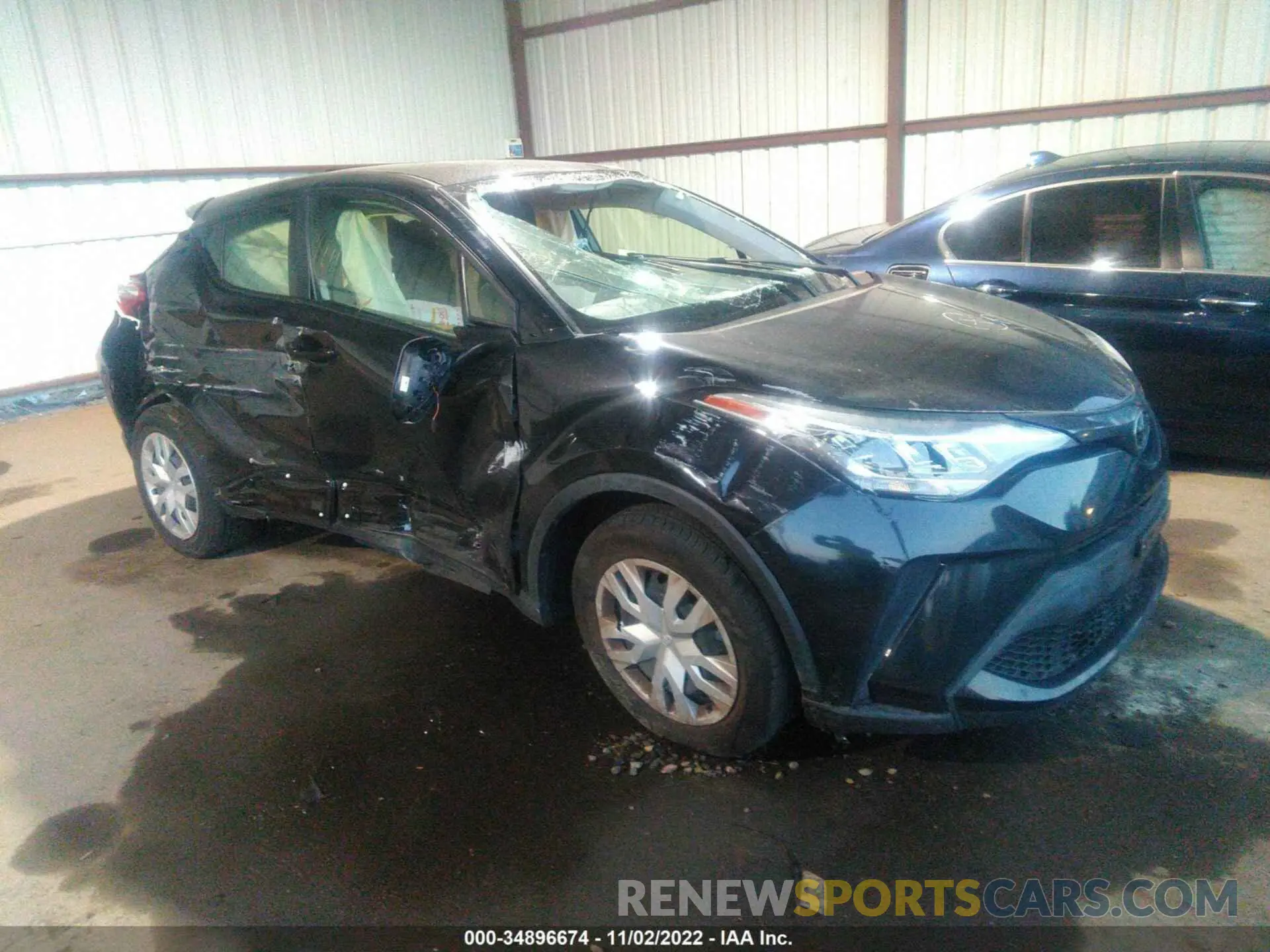 1 Фотография поврежденного автомобиля JTNKHMBX6M1126958 TOYOTA C-HR 2021