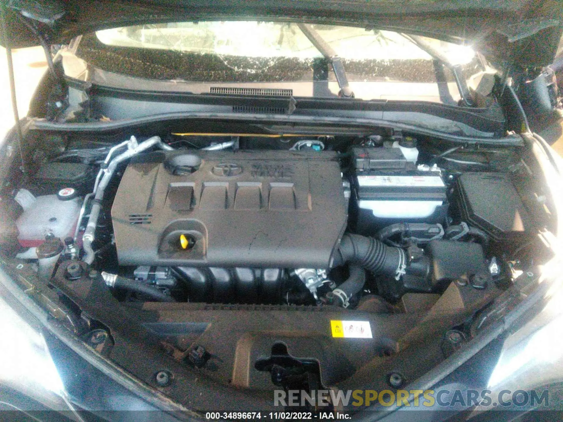 10 Фотография поврежденного автомобиля JTNKHMBX6M1126958 TOYOTA C-HR 2021