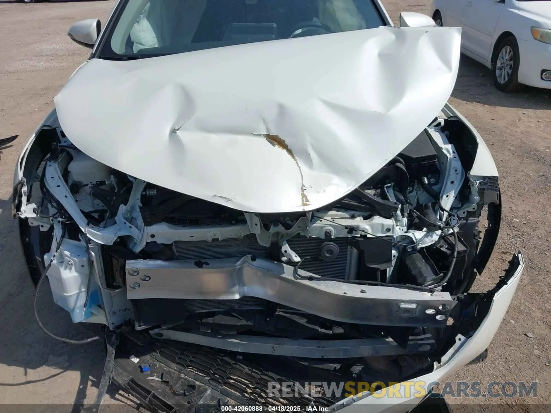 10 Photograph of a damaged car JTNKHMBX7M1106637 TOYOTA C-HR 2021
