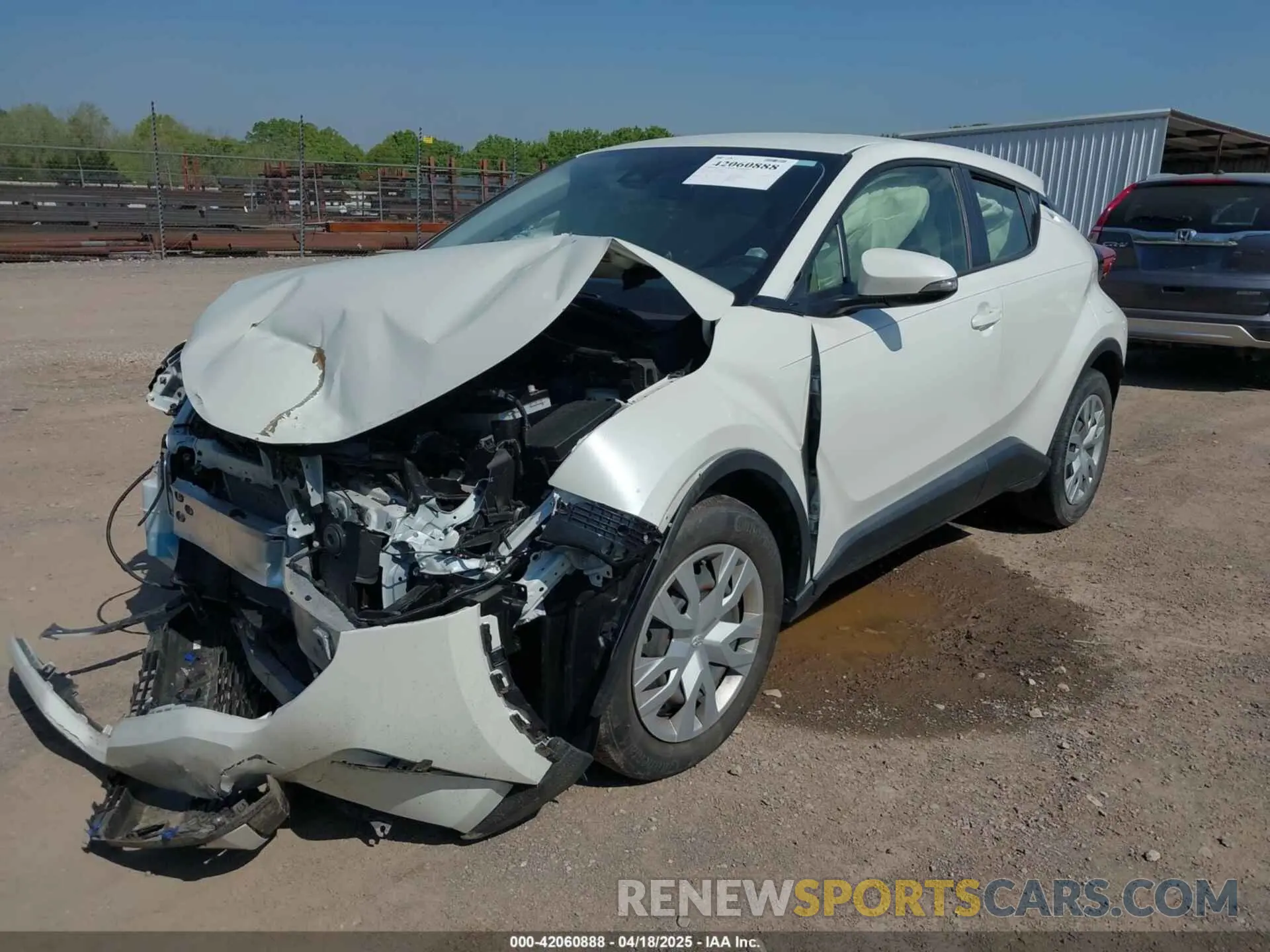 2 Photograph of a damaged car JTNKHMBX7M1106637 TOYOTA C-HR 2021