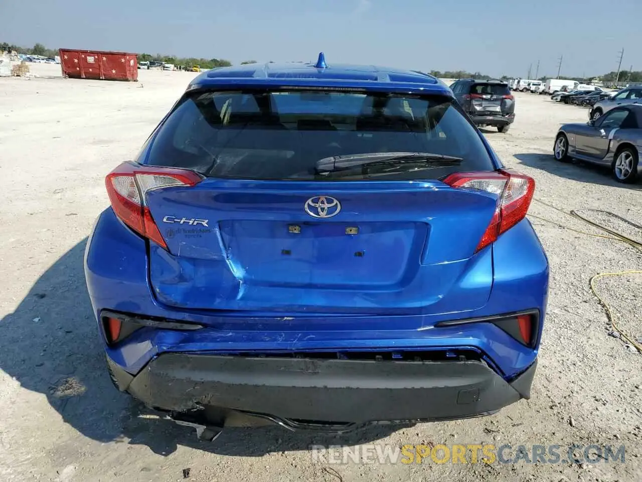 6 Фотография поврежденного автомобиля JTNKHMBX7M1107111 TOYOTA C-HR 2021