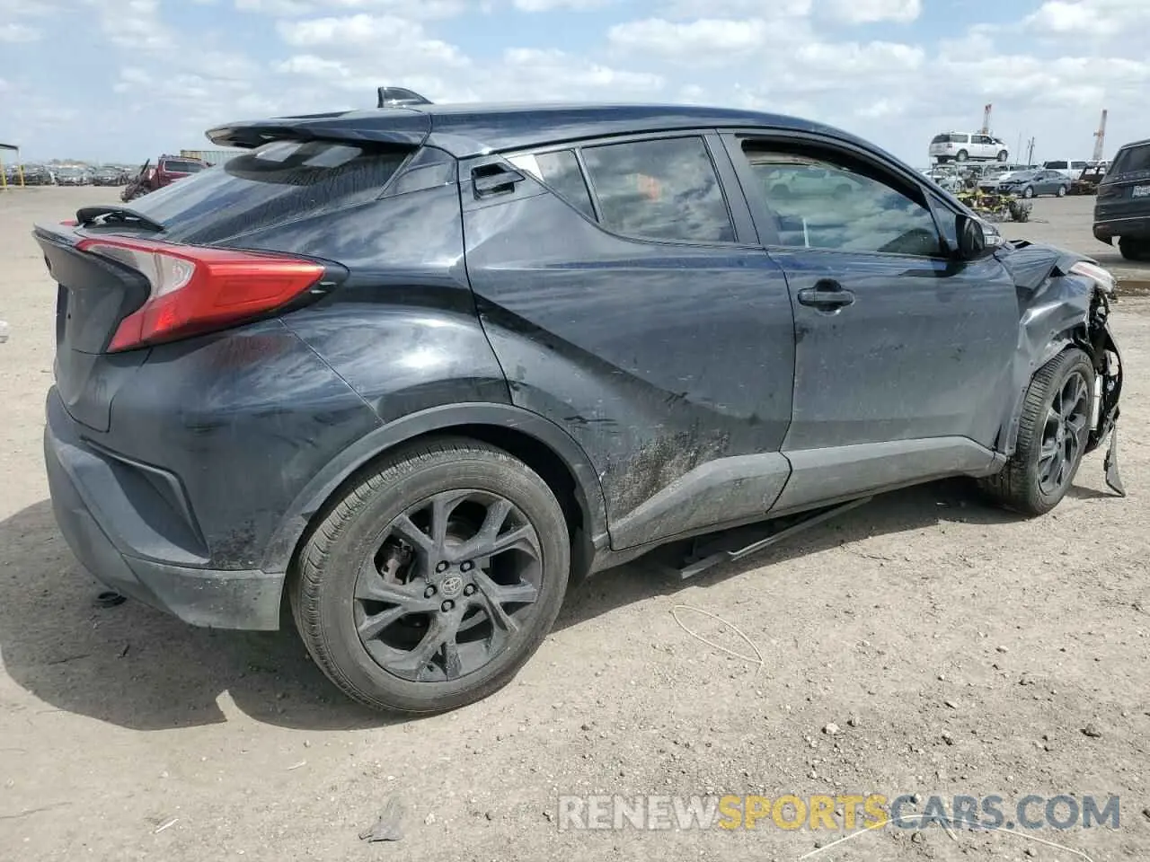 3 Photograph of a damaged car JTNKHMBX7M1128881 TOYOTA C-HR 2021