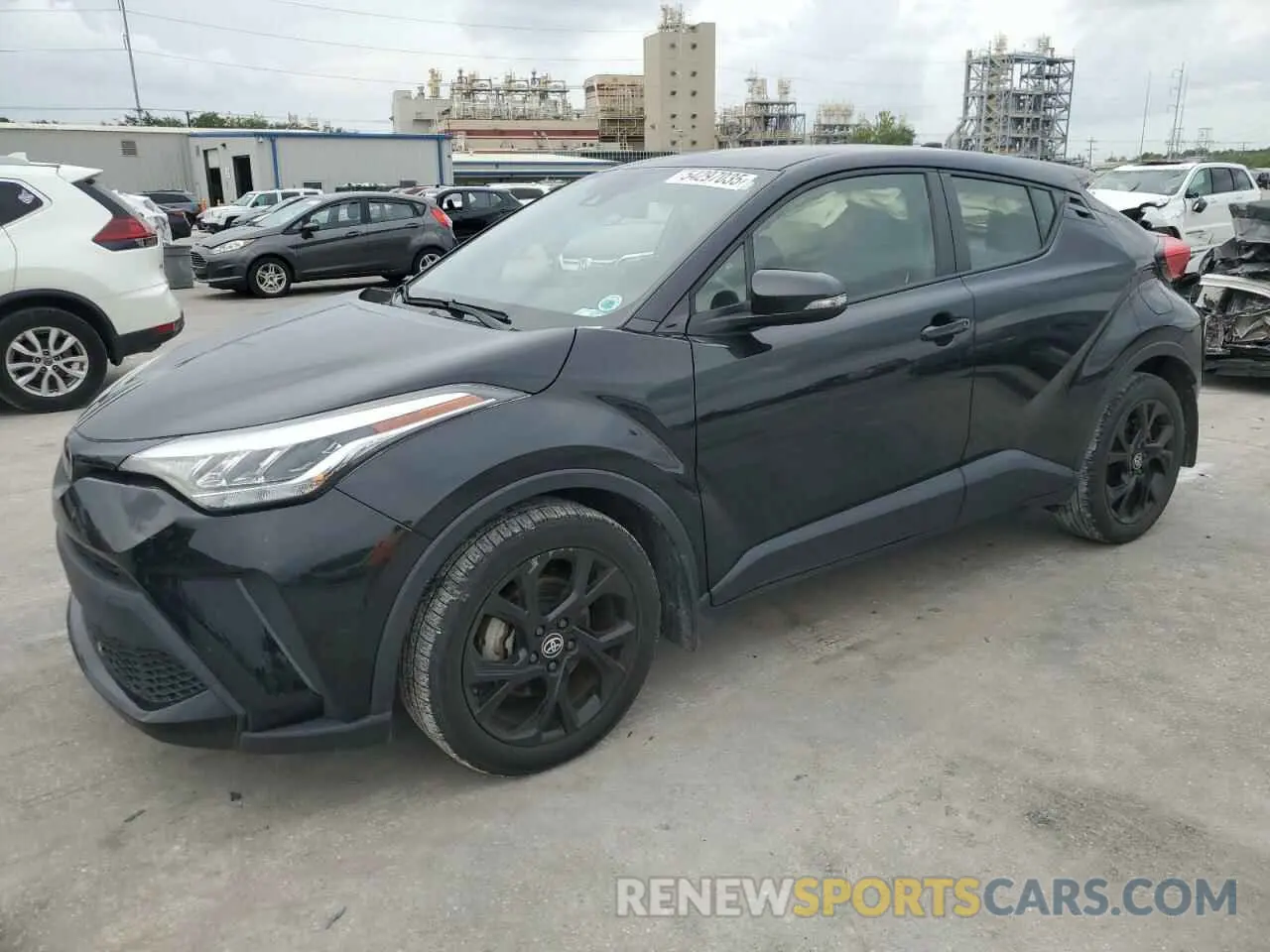 1 Photograph of a damaged car JTNKHMBX7M1128976 TOYOTA C-HR 2021