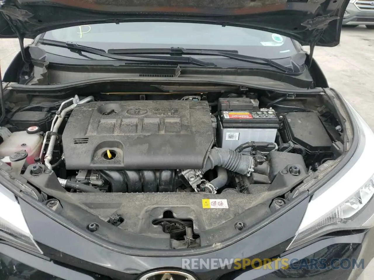 12 Photograph of a damaged car JTNKHMBX7M1128976 TOYOTA C-HR 2021