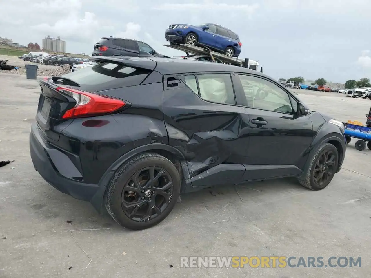 3 Photograph of a damaged car JTNKHMBX7M1128976 TOYOTA C-HR 2021