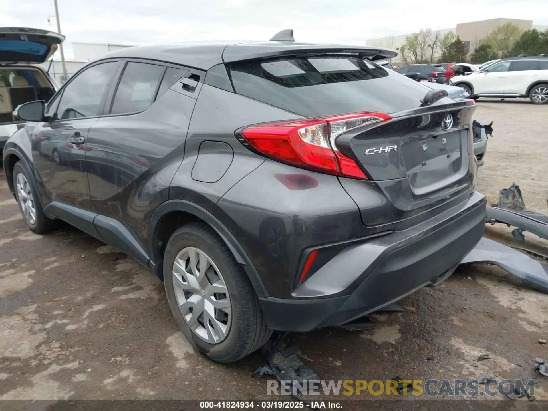 3 Фотография поврежденного автомобиля JTNKHMBX8M1106694 TOYOTA C-HR 2021