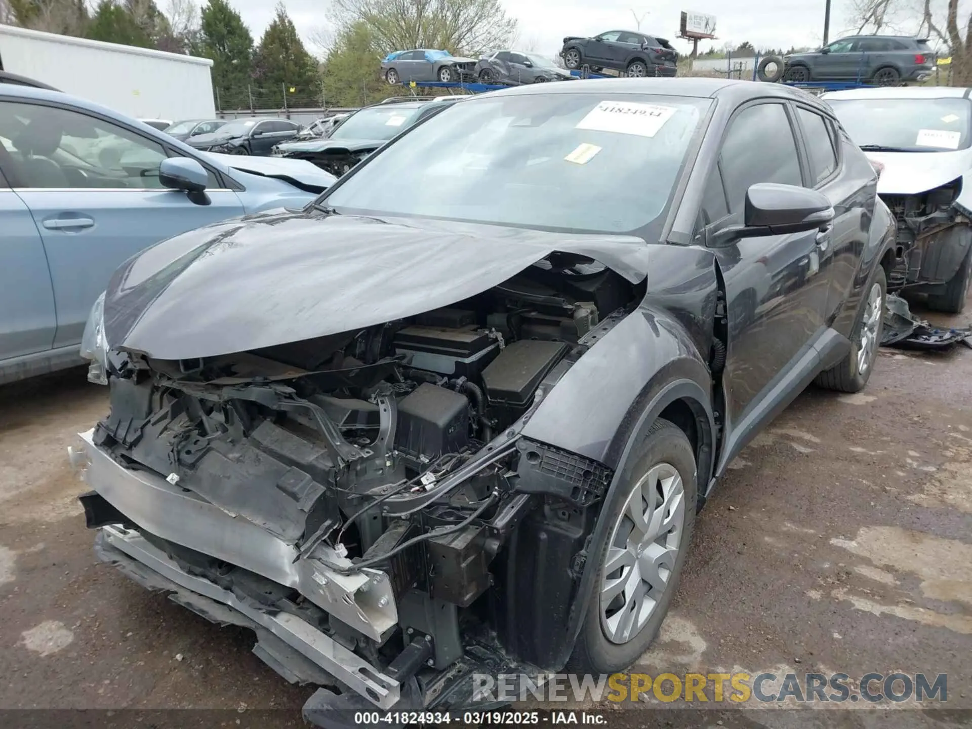 6 Фотография поврежденного автомобиля JTNKHMBX8M1106694 TOYOTA C-HR 2021
