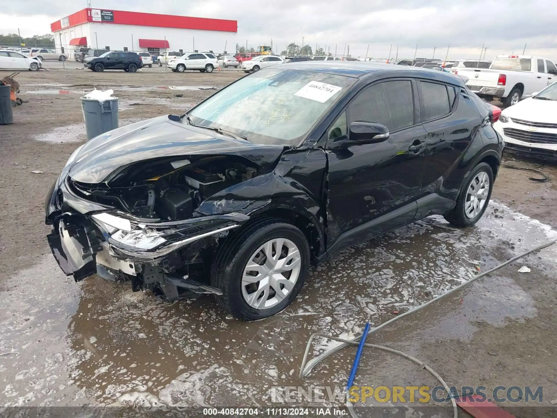 2 Фотография поврежденного автомобиля JTNKHMBX8M1110857 TOYOTA C-HR 2021