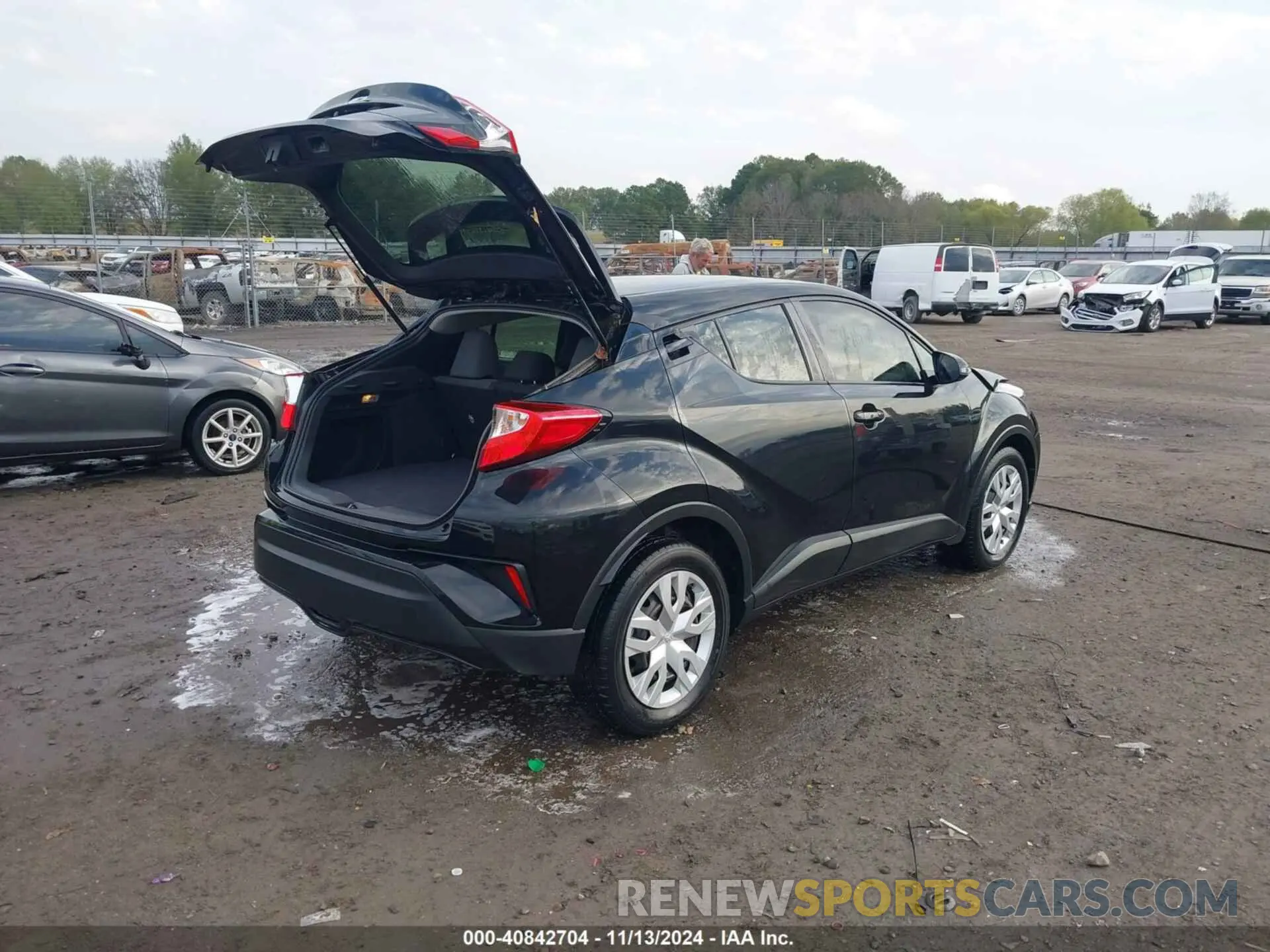 4 Фотография поврежденного автомобиля JTNKHMBX8M1110857 TOYOTA C-HR 2021