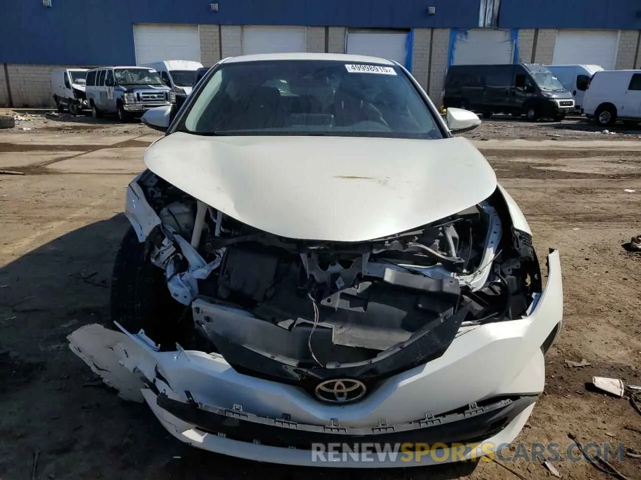 5 Фотография поврежденного автомобиля JTNKHMBX8M1116108 TOYOTA C-HR 2021