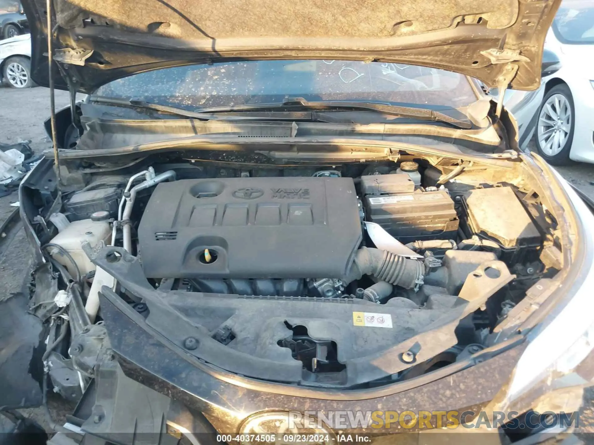 10 Photograph of a damaged car JTNKHMBX8M1118733 TOYOTA C-HR 2021
