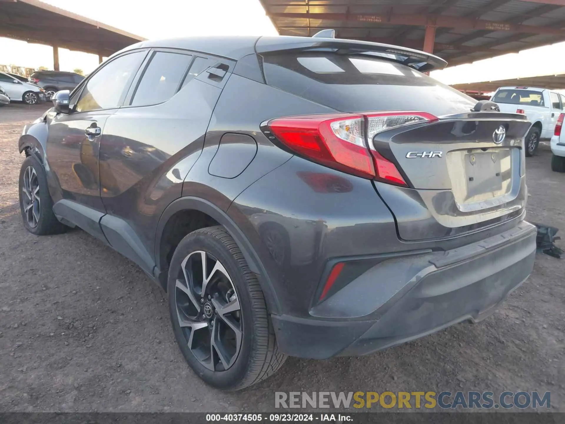 3 Photograph of a damaged car JTNKHMBX8M1118733 TOYOTA C-HR 2021