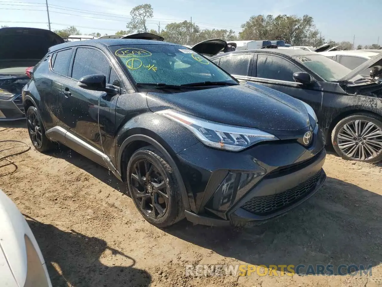 4 Photograph of a damaged car JTNKHMBX8M1119669 TOYOTA C-HR 2021