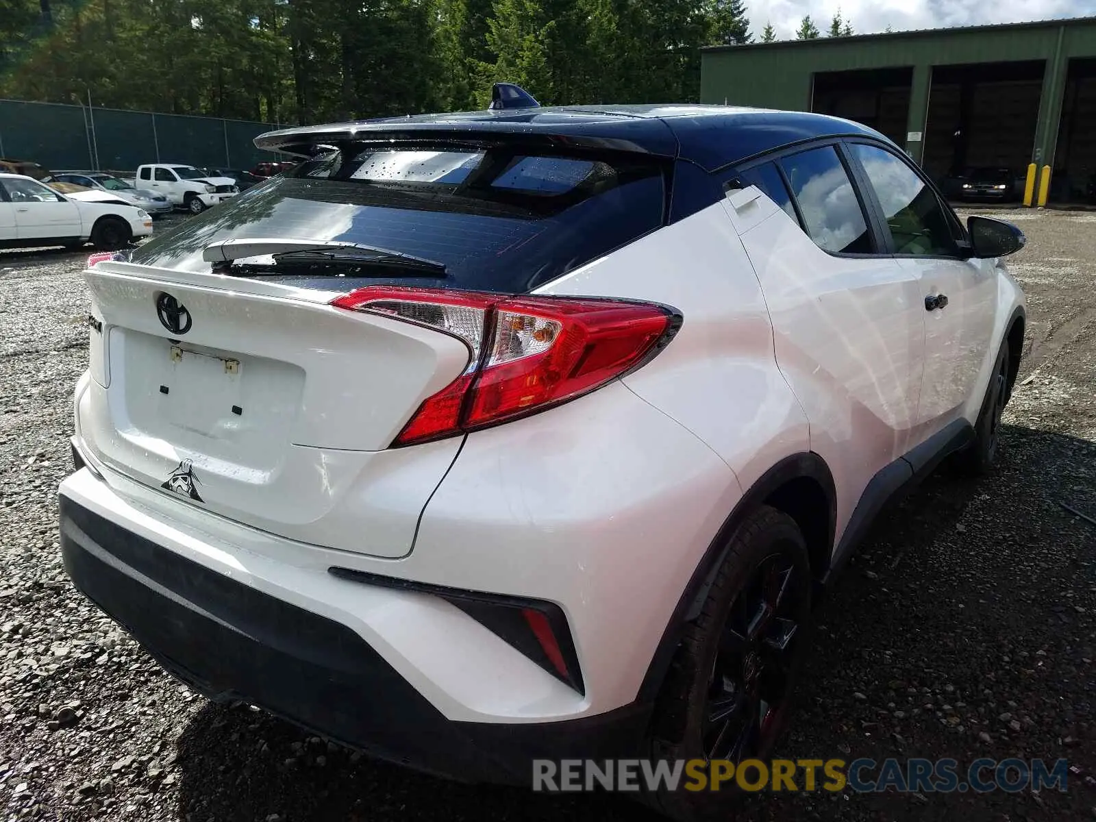 4 Photograph of a damaged car JTNKHMBX9M1097827 TOYOTA C-HR 2021