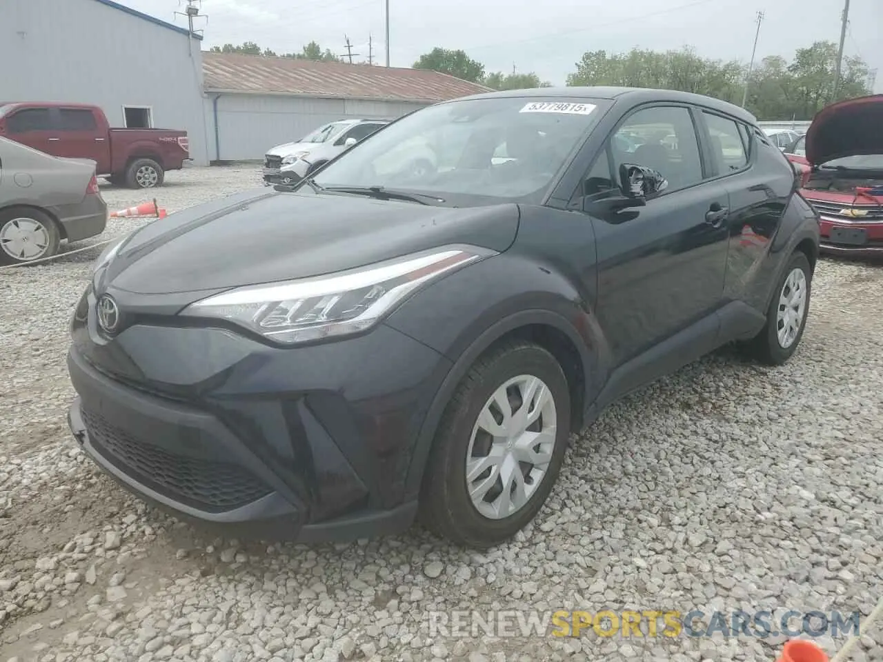 1 Photograph of a damaged car JTNKHMBX9M1100287 TOYOTA C-HR 2021