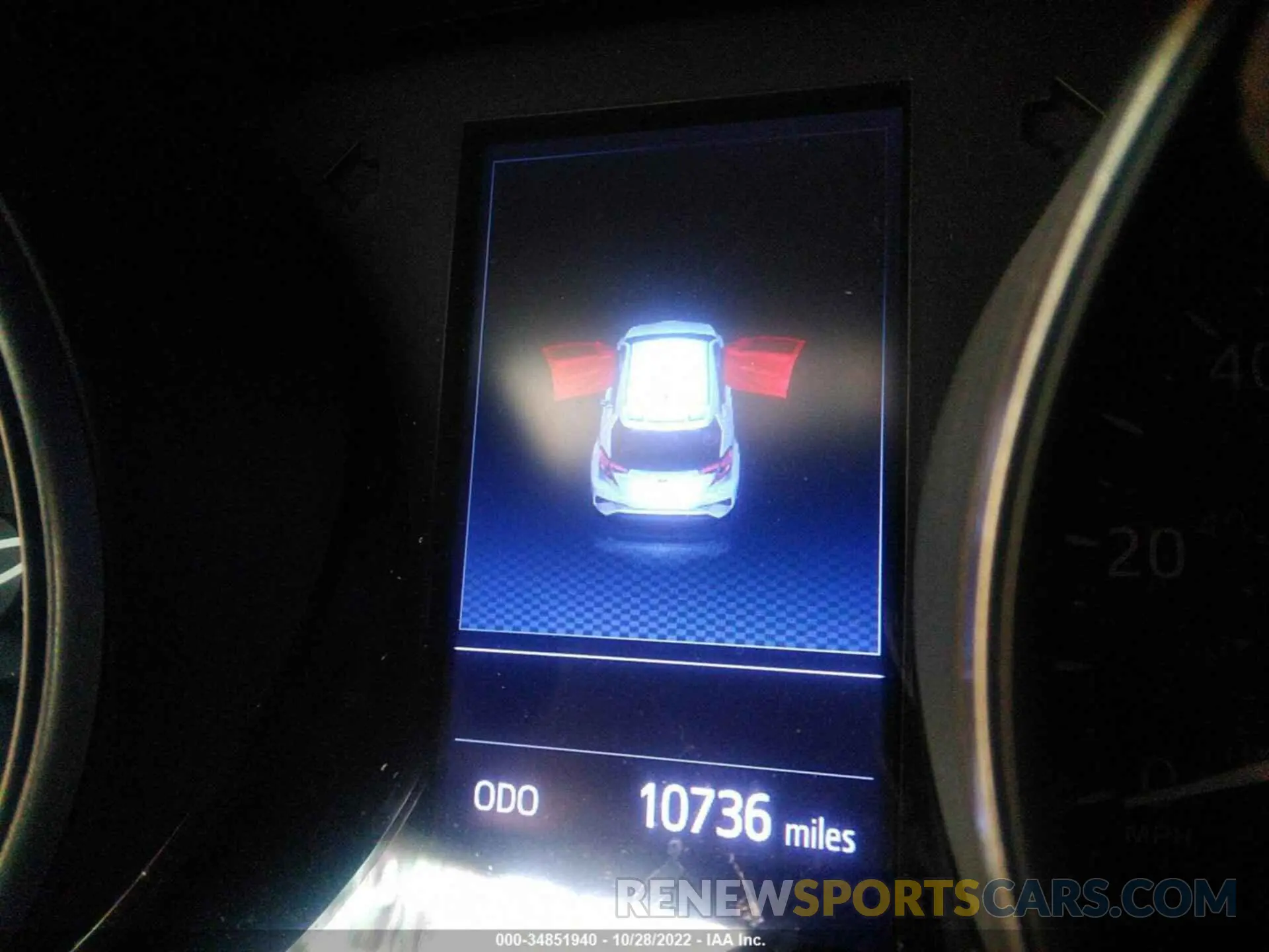 7 Photograph of a damaged car JTNKHMBX9M1103156 TOYOTA C-HR 2021