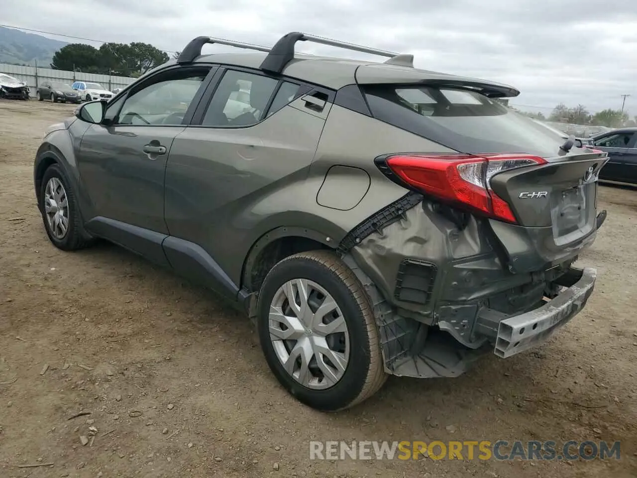 2 Photograph of a damaged car JTNKHMBX9M1106820 TOYOTA C-HR 2021