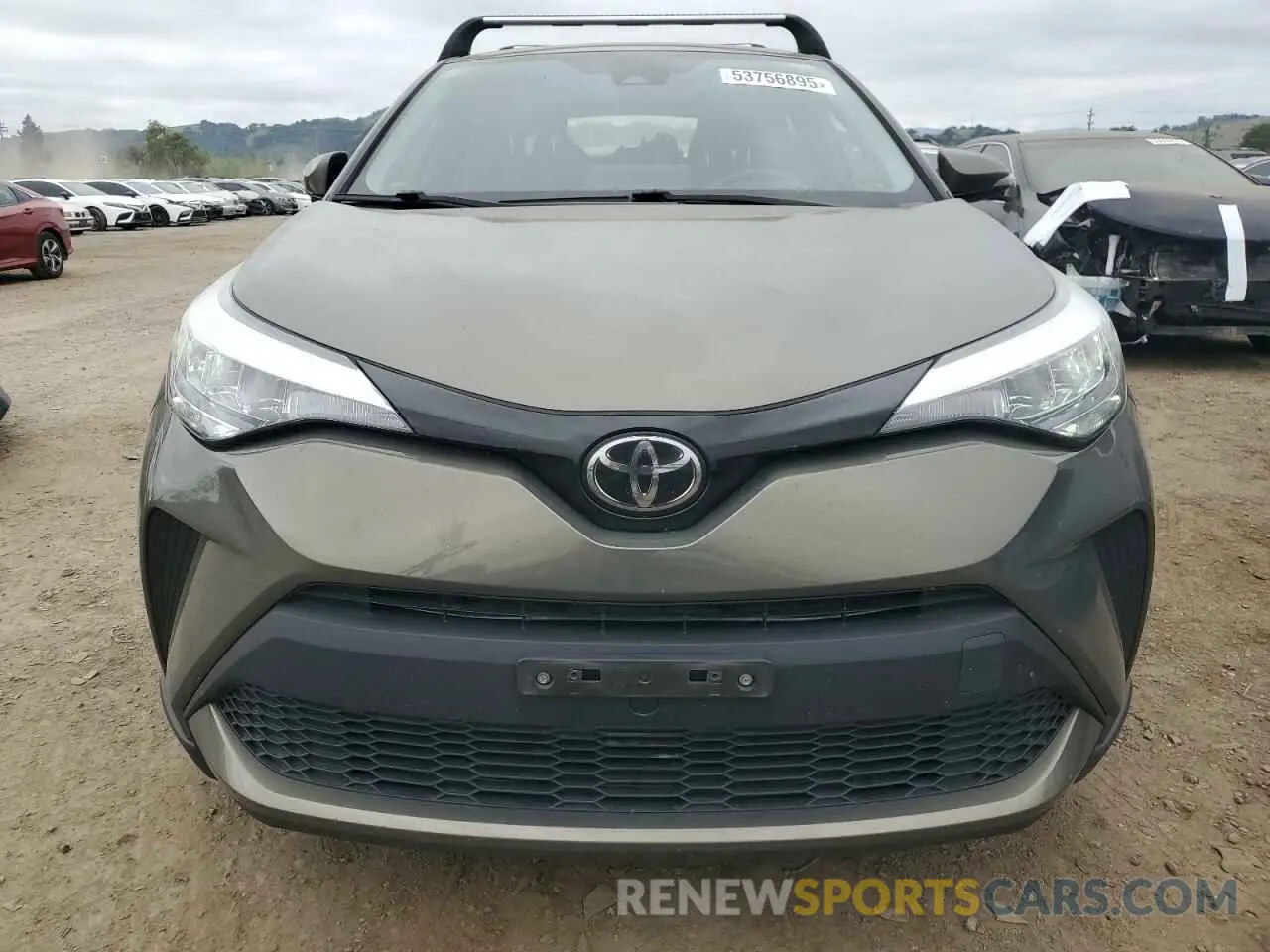 5 Photograph of a damaged car JTNKHMBX9M1106820 TOYOTA C-HR 2021
