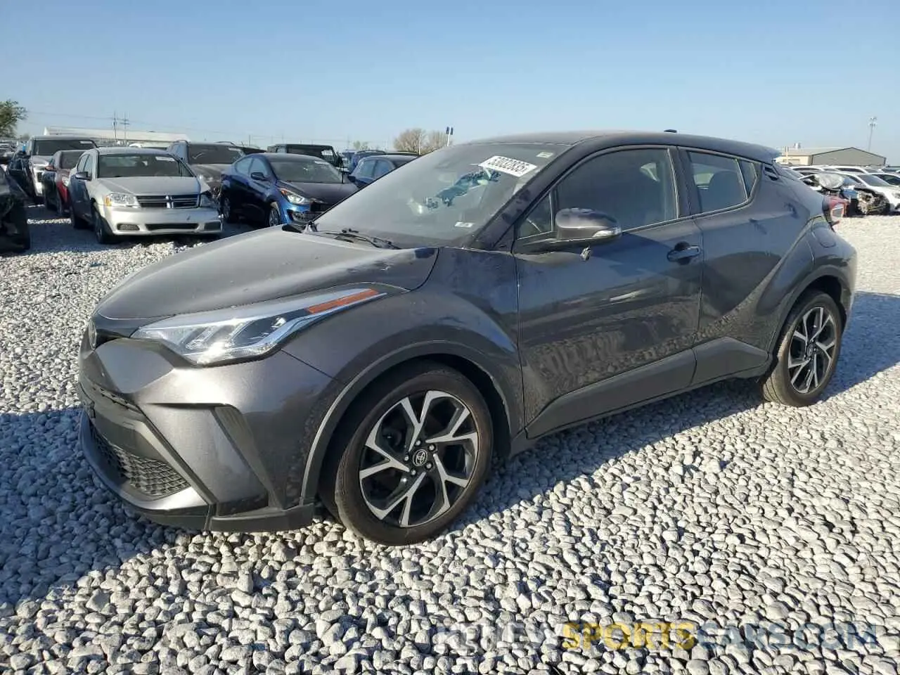 1 Фотография поврежденного автомобиля JTNKHMBX9M1109829 TOYOTA C-HR 2021