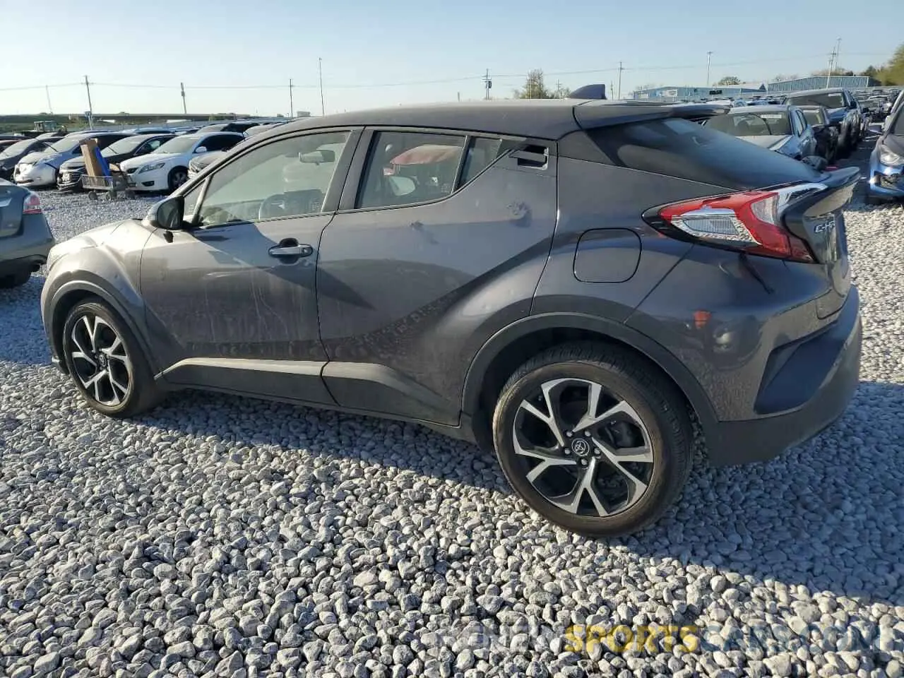 2 Фотография поврежденного автомобиля JTNKHMBX9M1109829 TOYOTA C-HR 2021