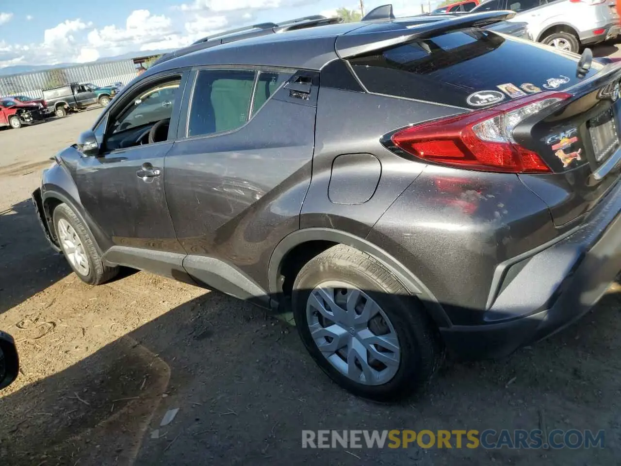 2 Photograph of a damaged car JTNKHMBX9M1110477 TOYOTA C-HR 2021