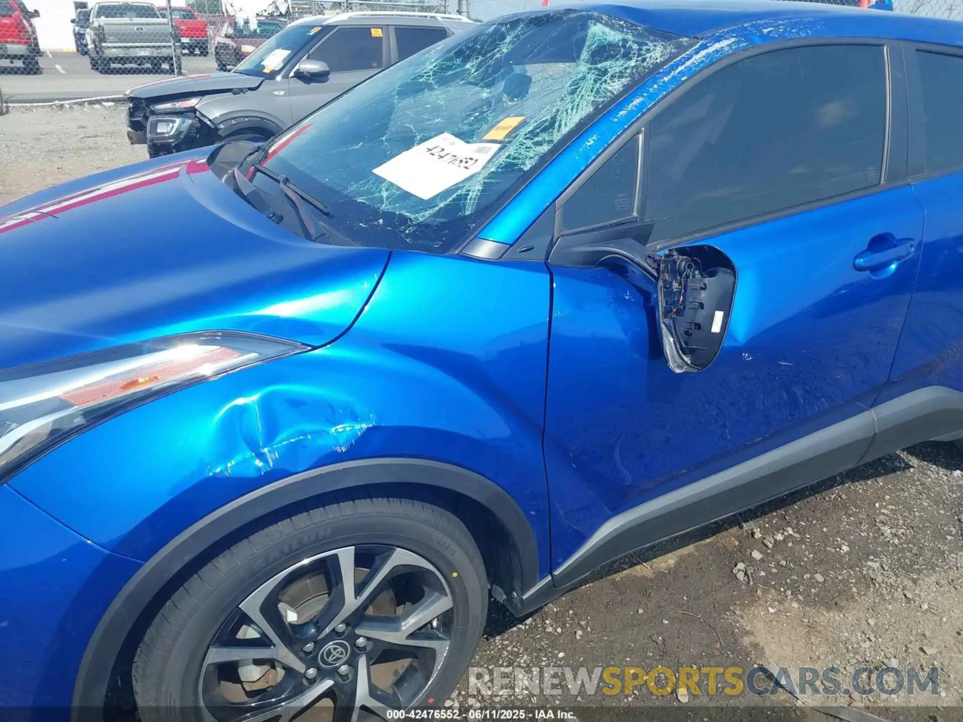 13 Photograph of a damaged car JTNKHMBX9M1115355 TOYOTA C-HR 2021